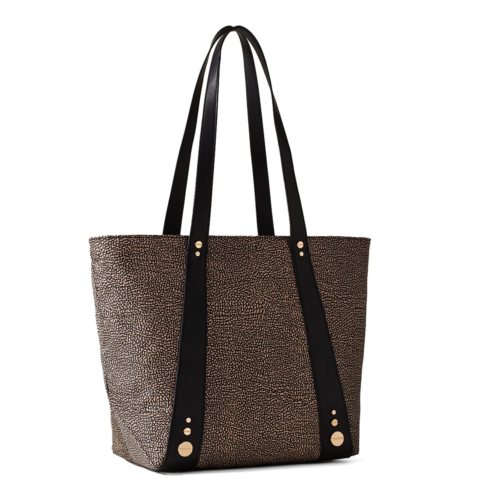 Borbonese SHOPPING X11 OP NAT NERO - immagine 2