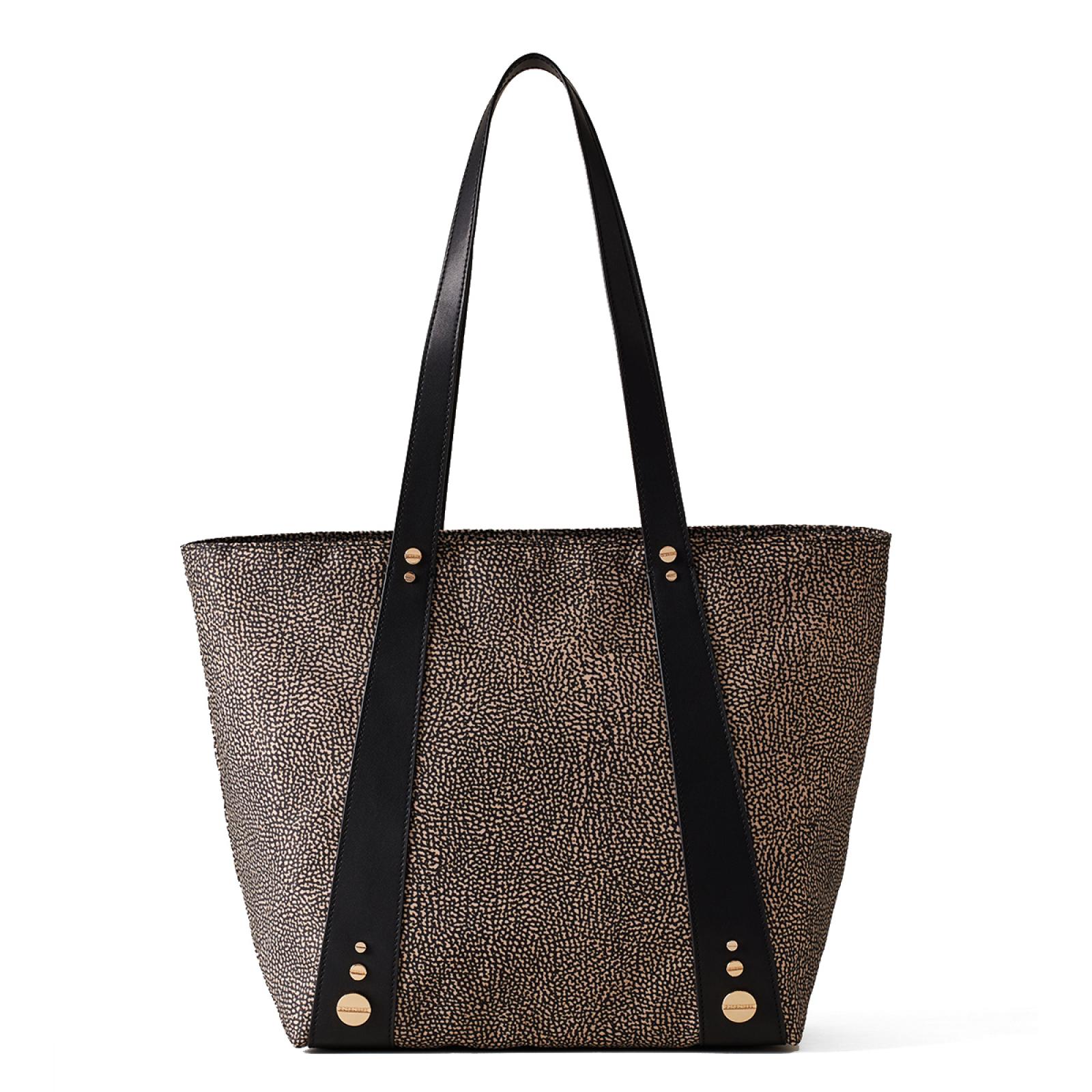 Borbonese SHOPPING X11 OP NAT NERO - immagine 3