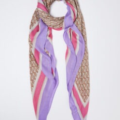 LIU JO FOULARD NADIE 120X120 00172 GLICINE