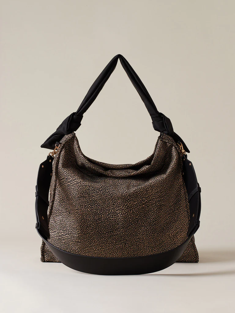 Borbonese HOBO L. C/T X11 OP NAT NERO