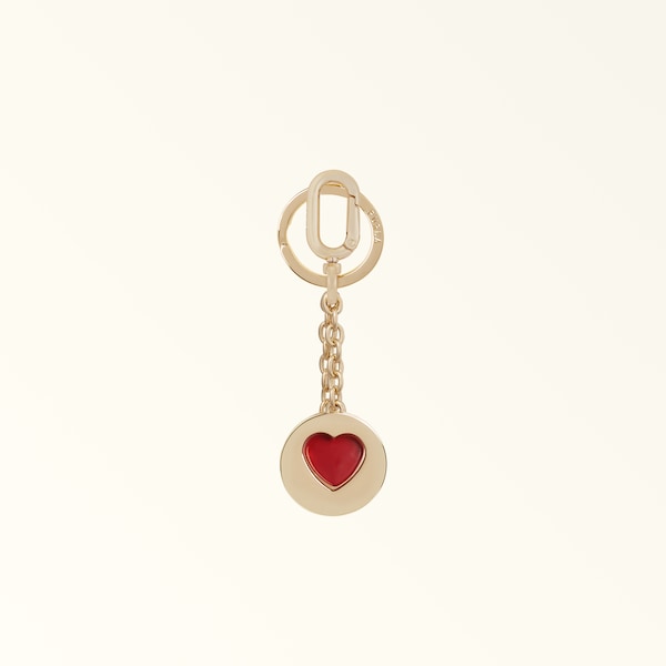 Furla FURLA CRYSTAL HEART 2734S GOLD+ROSSO