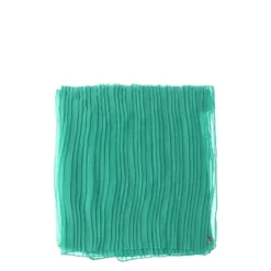 LIU JO STOLA PLISSE 75641 Green emerald