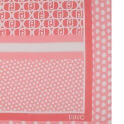 LIU JO STOLA GEOMETRIC 90X180 61632 LOBSTER