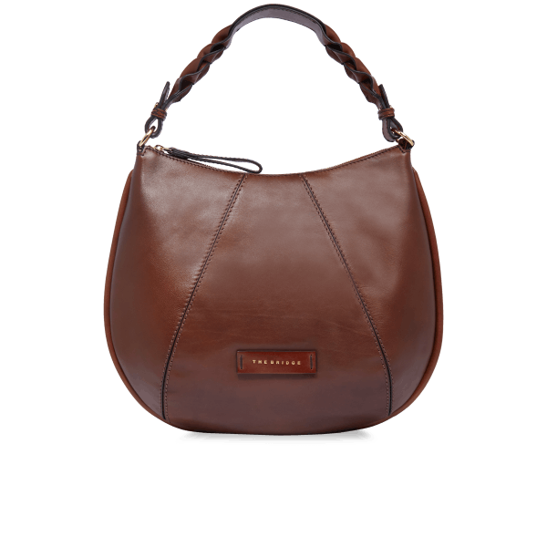 THEBRIDGE HOBO 14 MARRONE