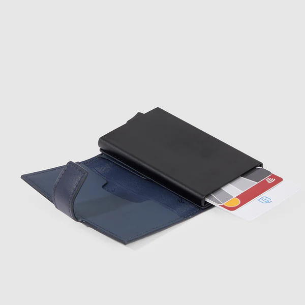 Piquadro Porta carte di credito BLU - immagine 3