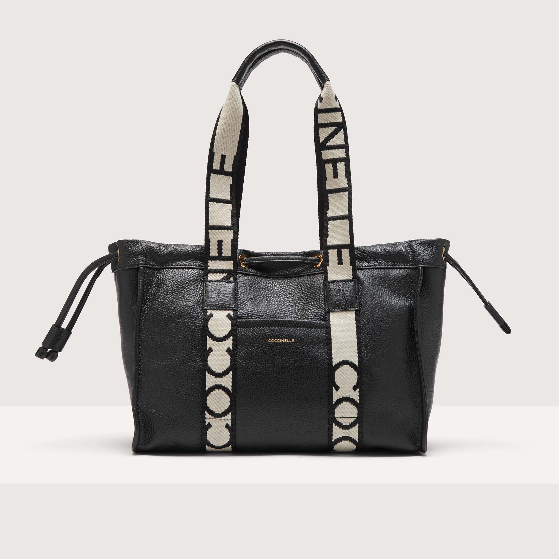 COCCINELLE 2DAYSIGNATURE 001 NERO