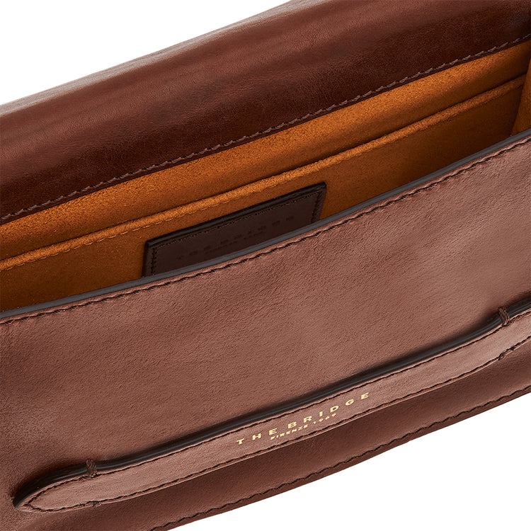 THEBRIDGE CROSSBODY MARRONE - immagine 2