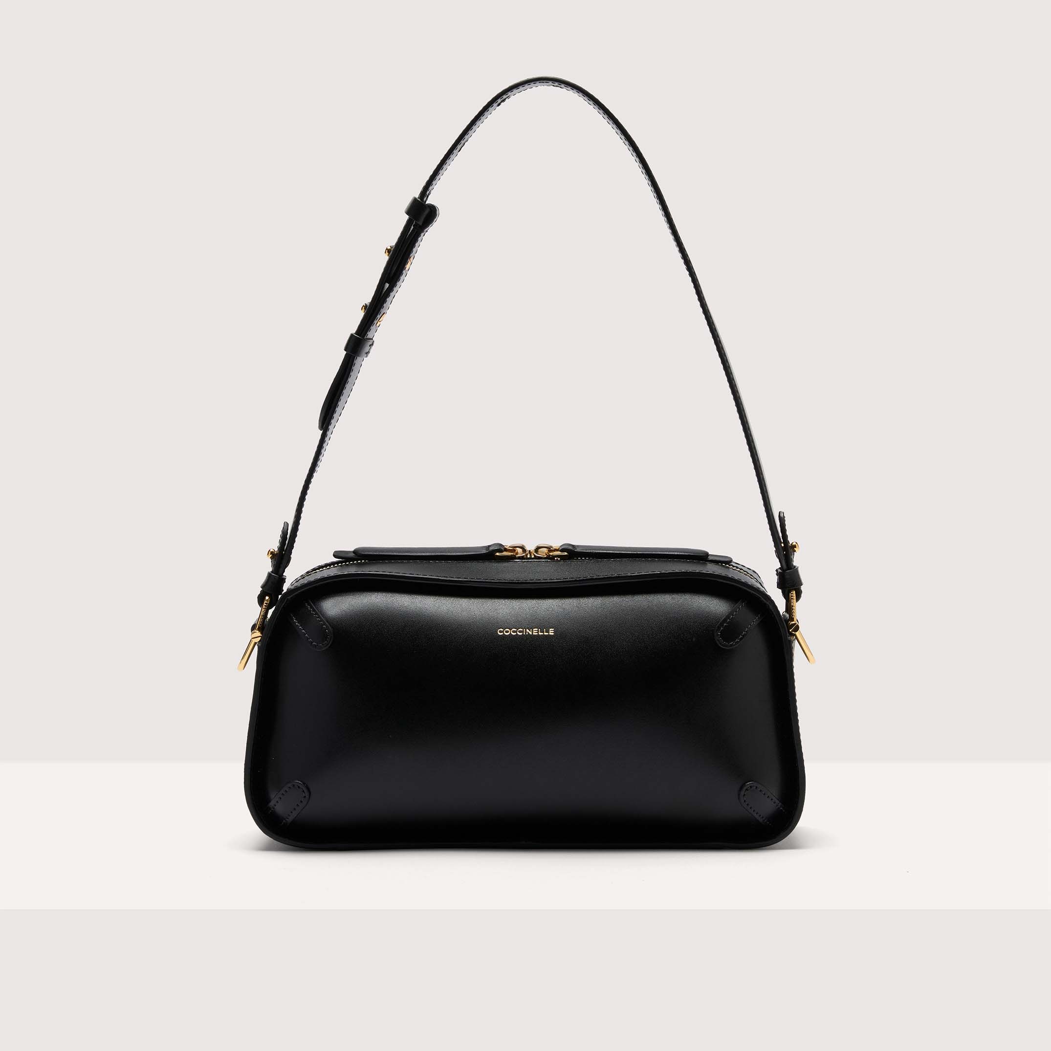 COCCINELLE MALETA CALF COC 001 NERO