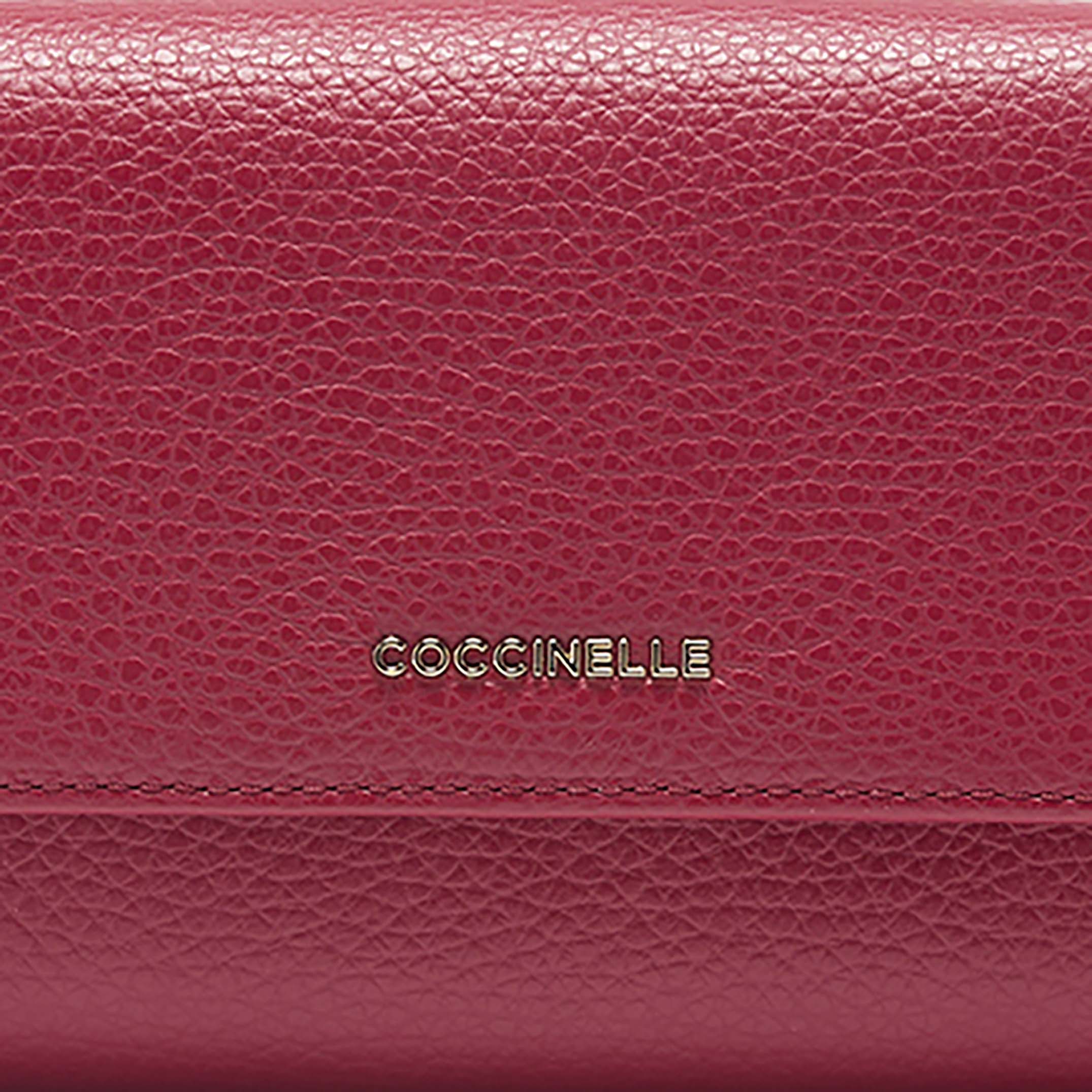 COCCINELLE METALLIC SOFT R16 SANGRIA - immagine 3