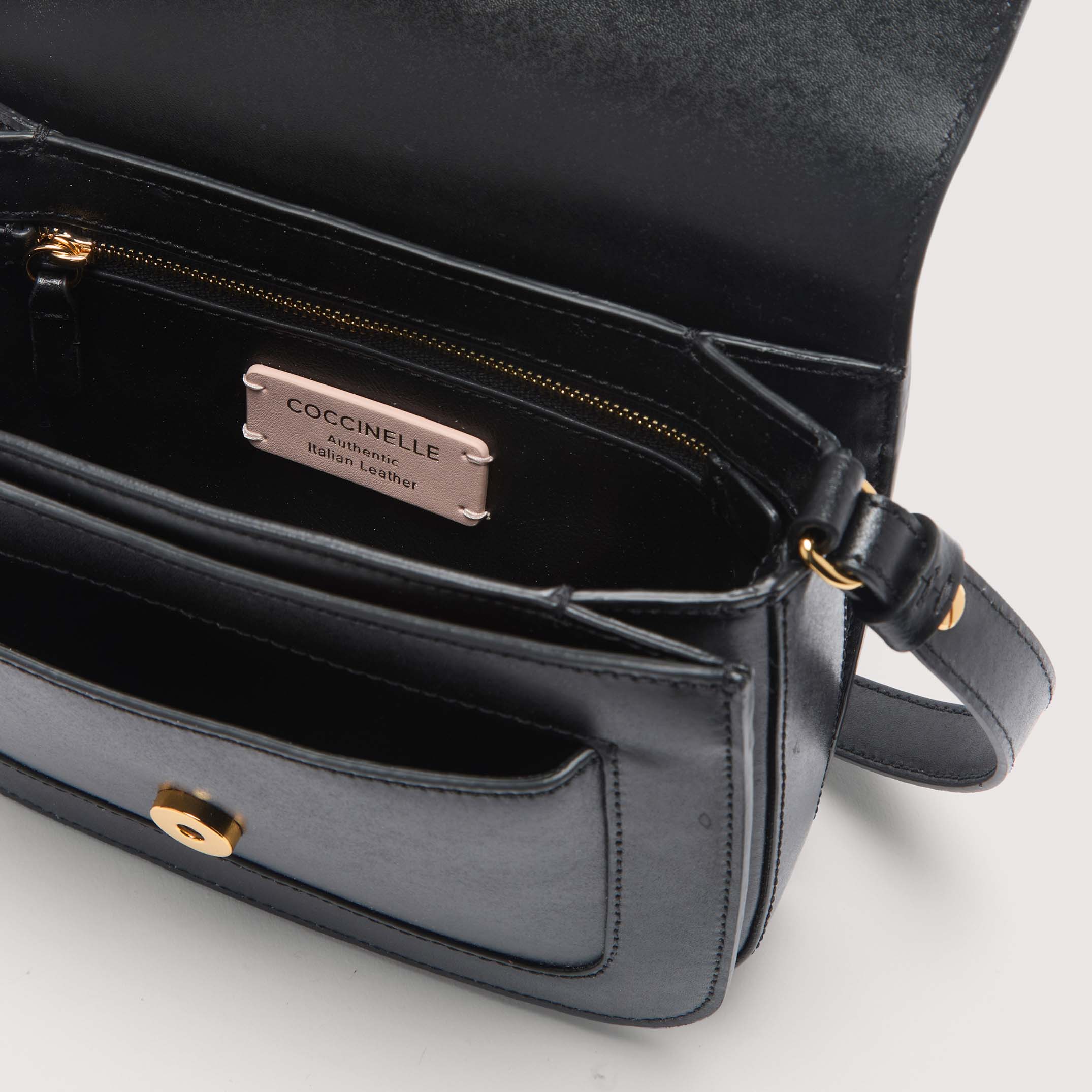 COCCINELLE C-ME CALF COCK 001 NERO - immagine 3