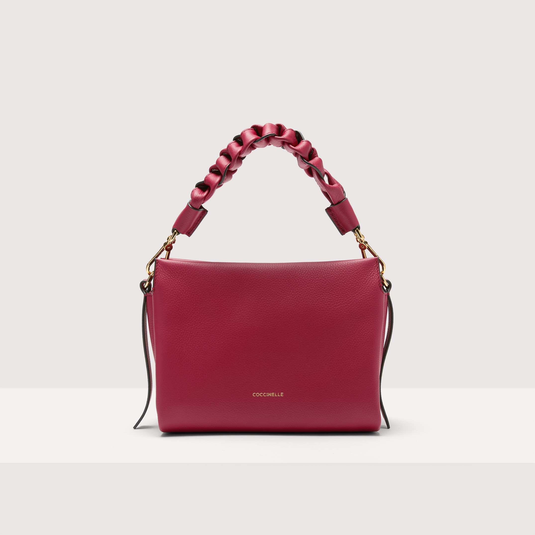 COCCINELLE BOHEME GRANA DOUBLE 318 SANGRIA SKIN