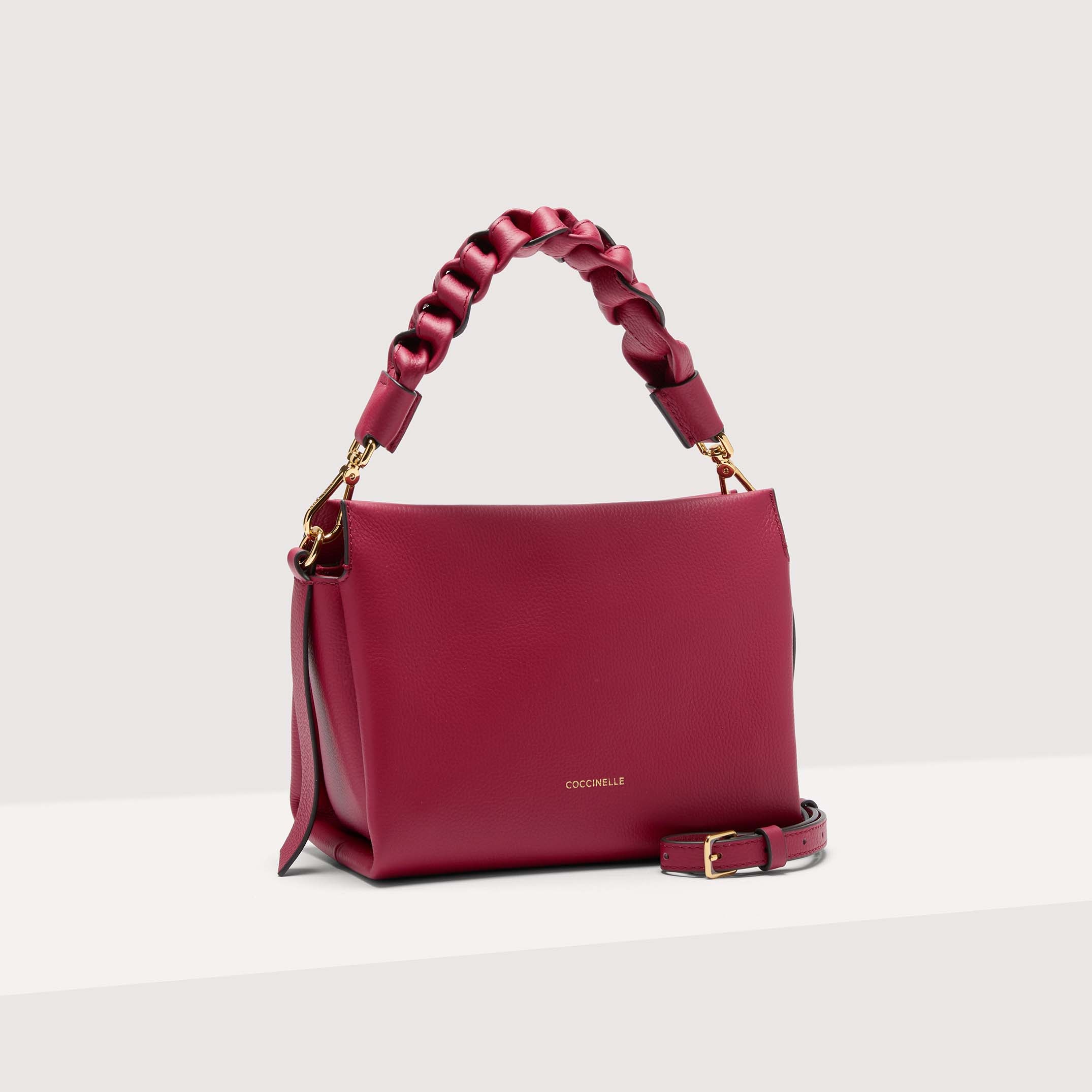 COCCINELLE BOHEME GRANA DOUBLE 318 SANGRIA SKIN - immagine 2