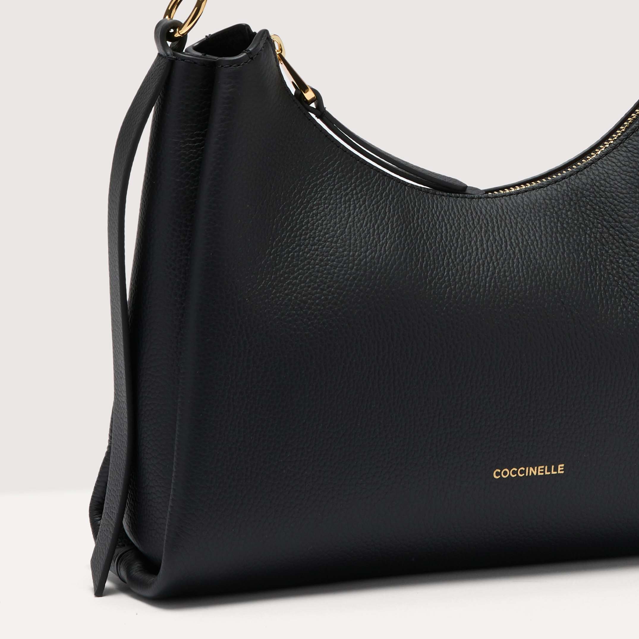 COCCINELLE BOHEME GRANA DOUBLE 374 NOIR CUIR - immagine 4
