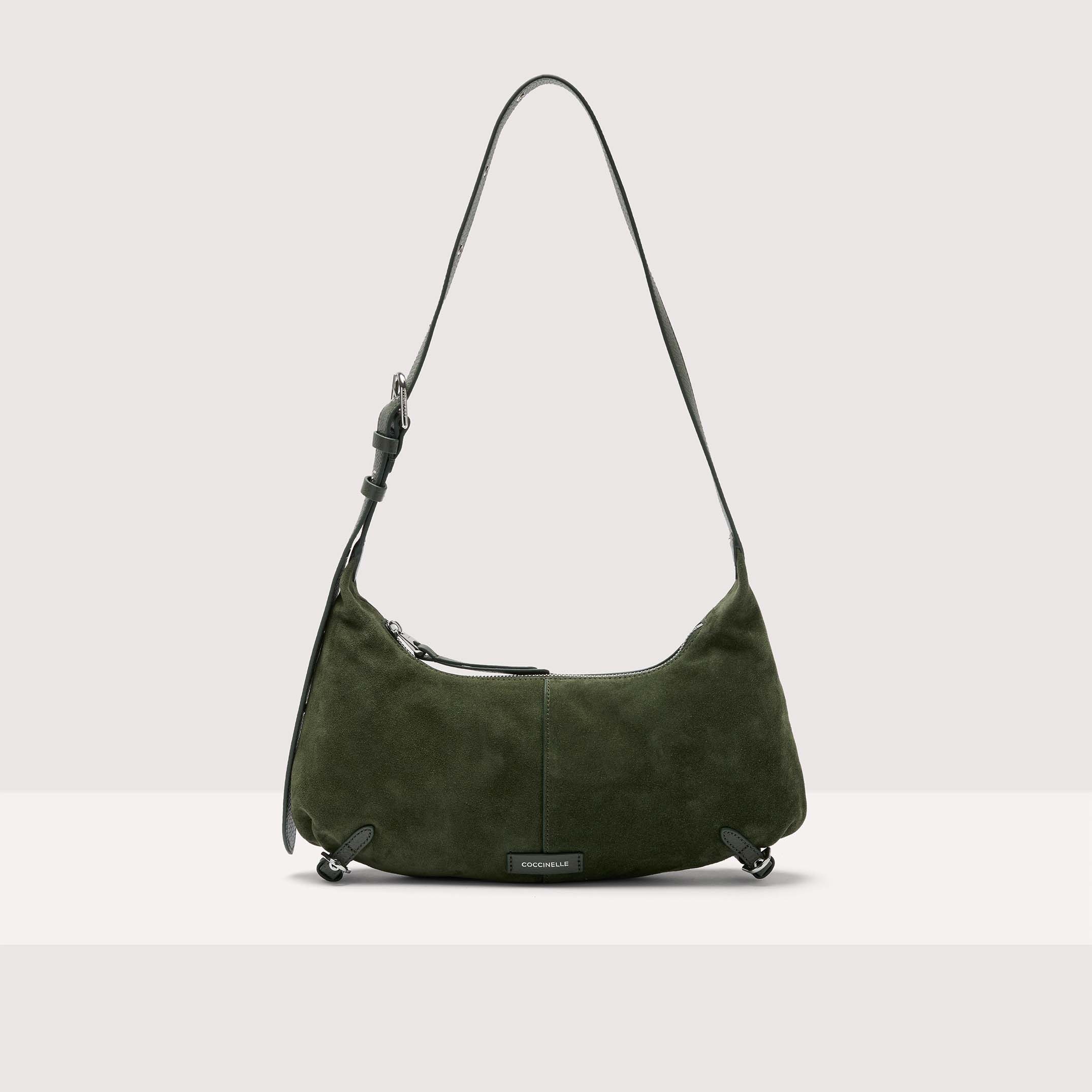 COCCINELLE ABIGAIL SUEDE B G28 ALGA