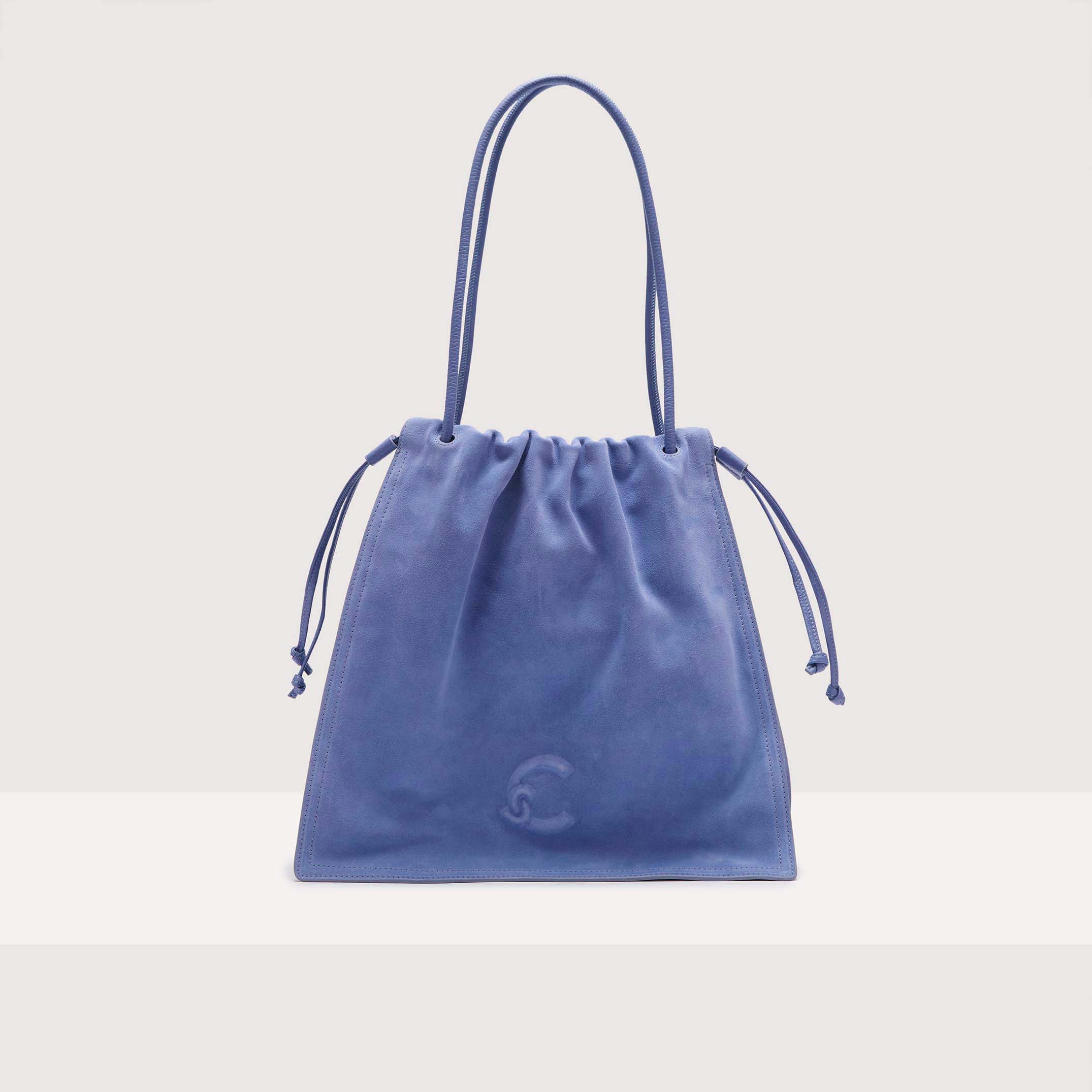COCCINELLE DULSE SUEDE B36 AZUL