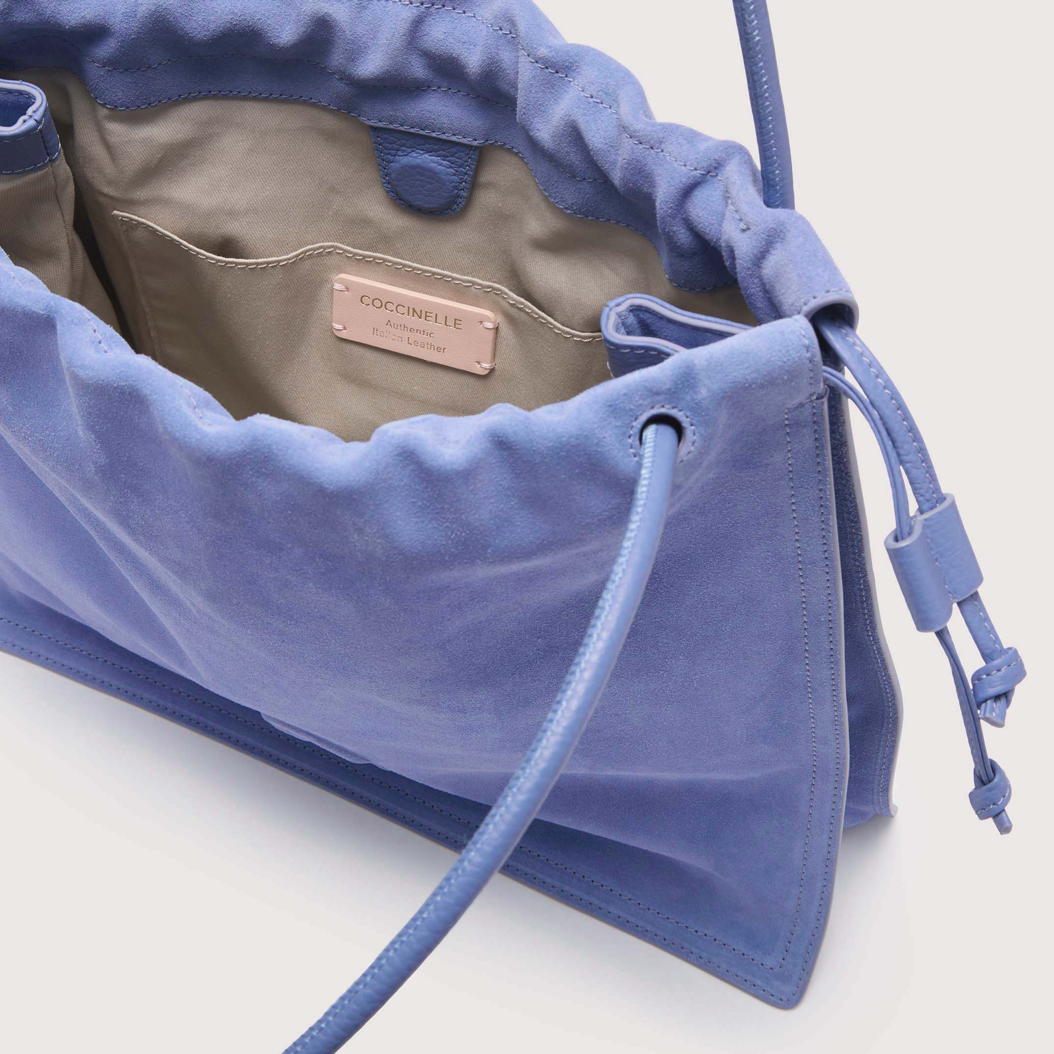COCCINELLE DULSE SUEDE B36 AZUL - immagine 3