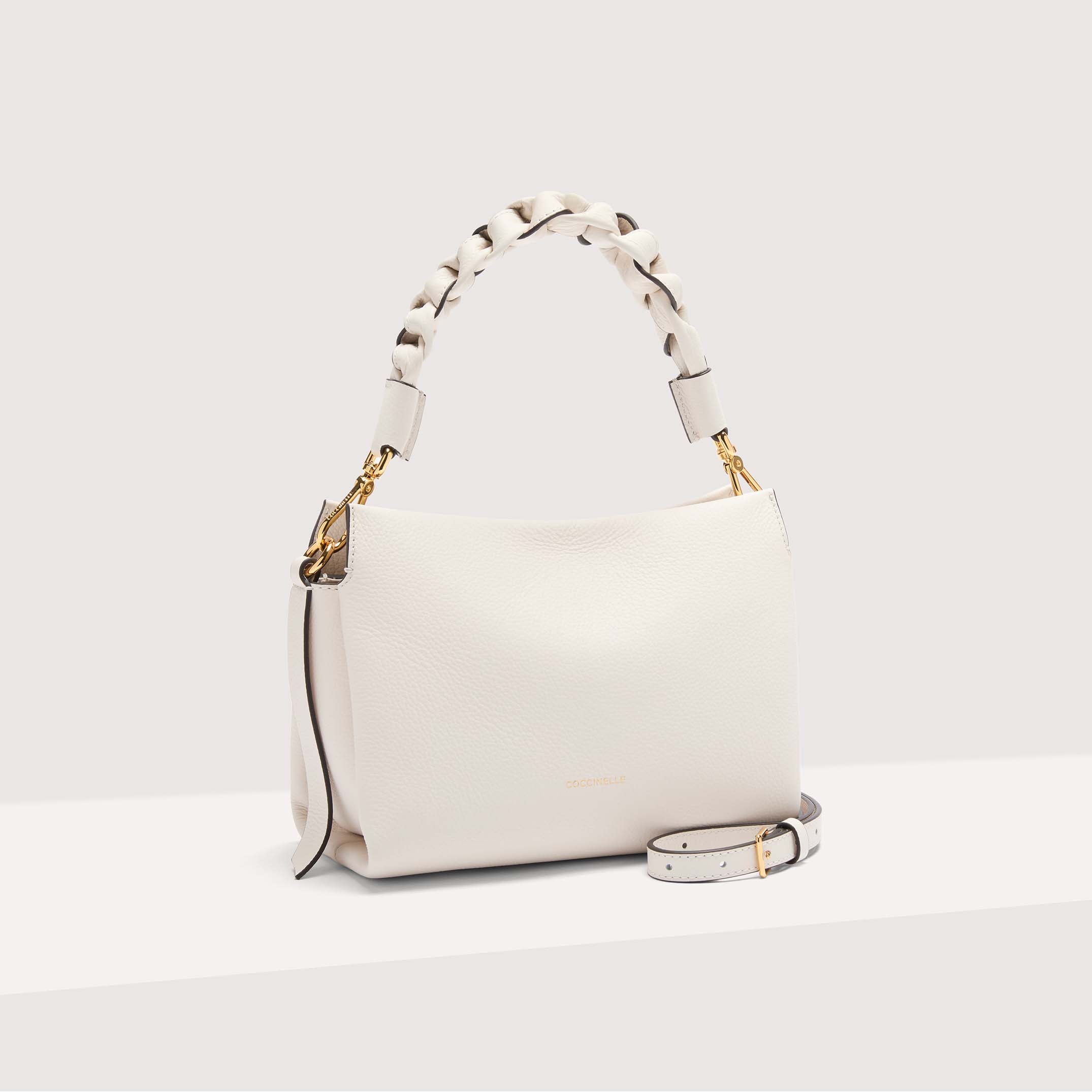 COCCINELLE BOHEME GRANA DOUBLE 578 BLANCO SKIN - immagine 2