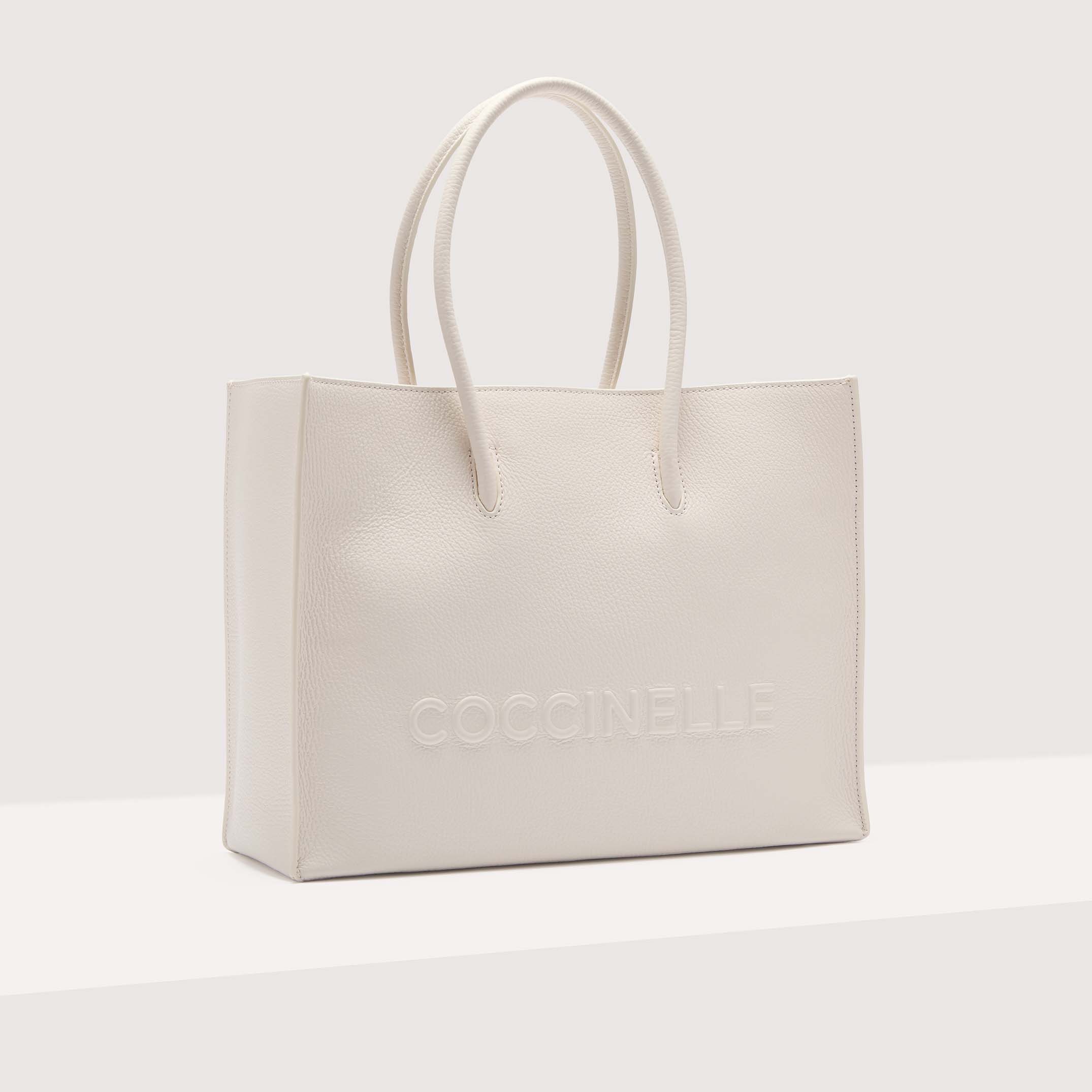 Coccinelle MYRTHA MAXI LOG H14 BLANCO - immagine 2