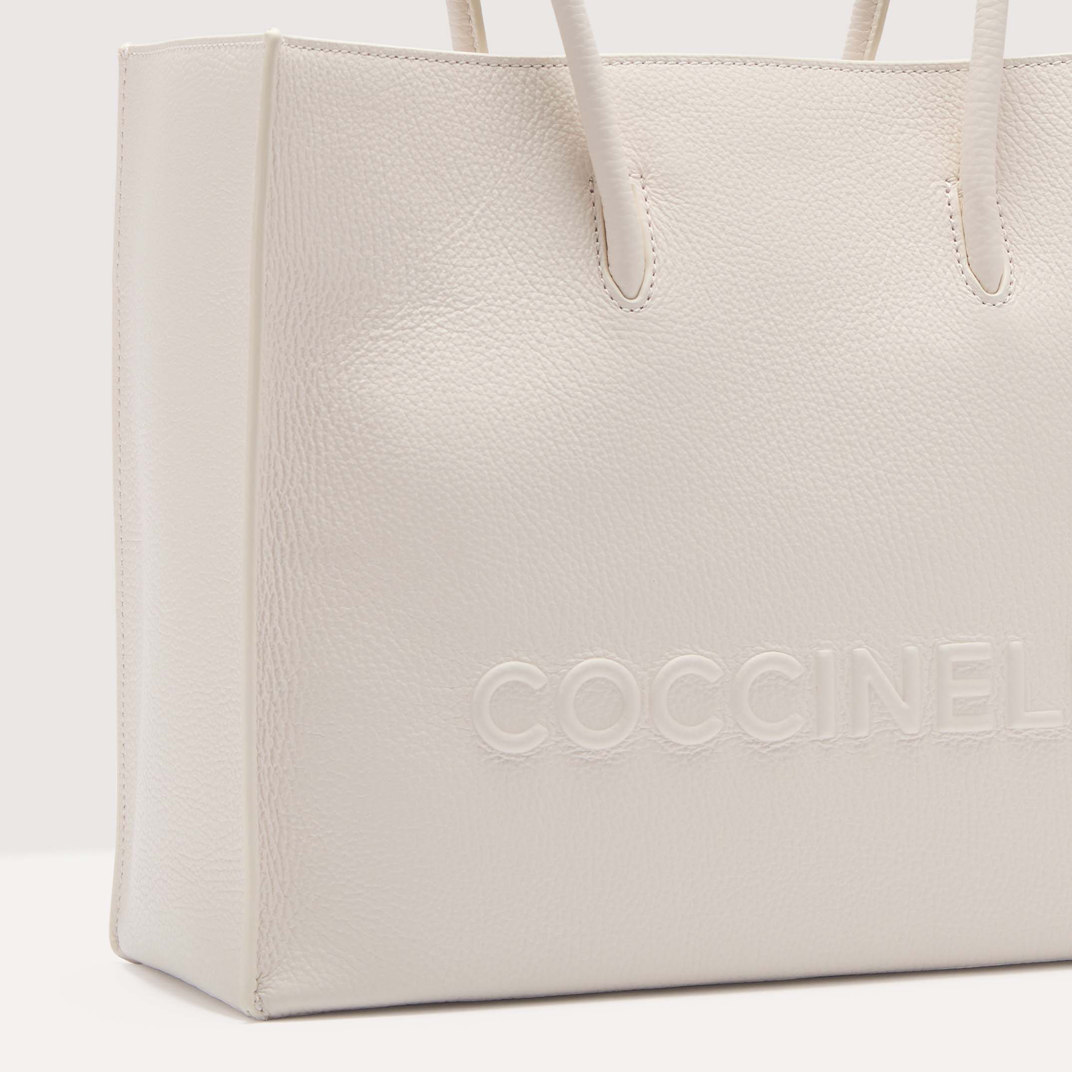 Coccinelle MYRTHA MAXI LOG H14 BLANCO - immagine 4