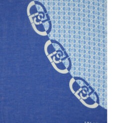 LIU JO STOLA POIS COLOR BLOCK SODALITE BLUE 93953