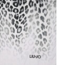 LIU JO STOLA SHADED ANIMALIER 90X180 OFF WHITE 01065