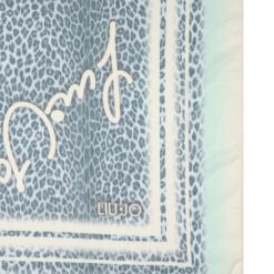 LIU JO FOULARD LEOPARD 120X120 X0687 Mint