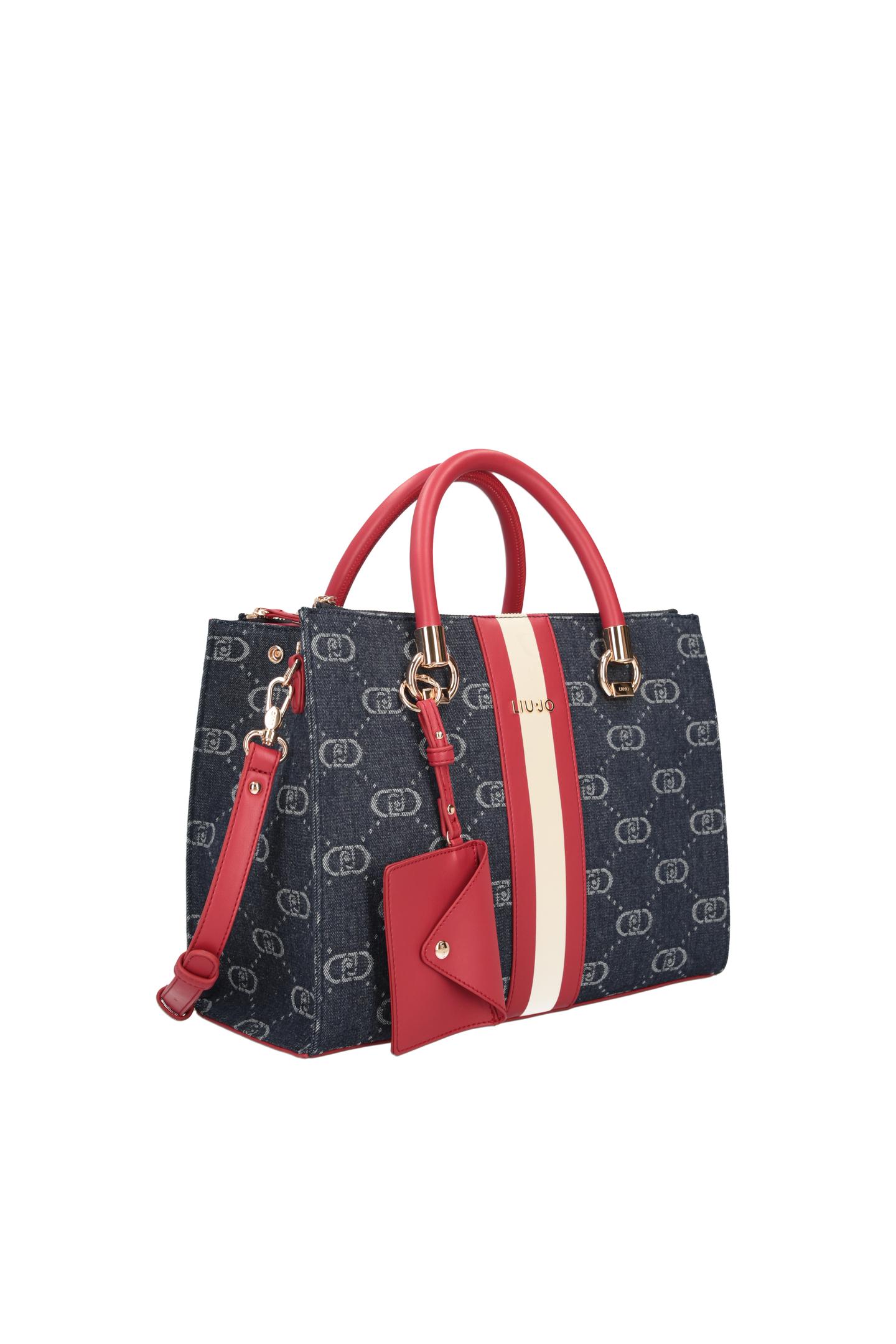 LIU JO BOSTON BAG BLU DENIM 00770