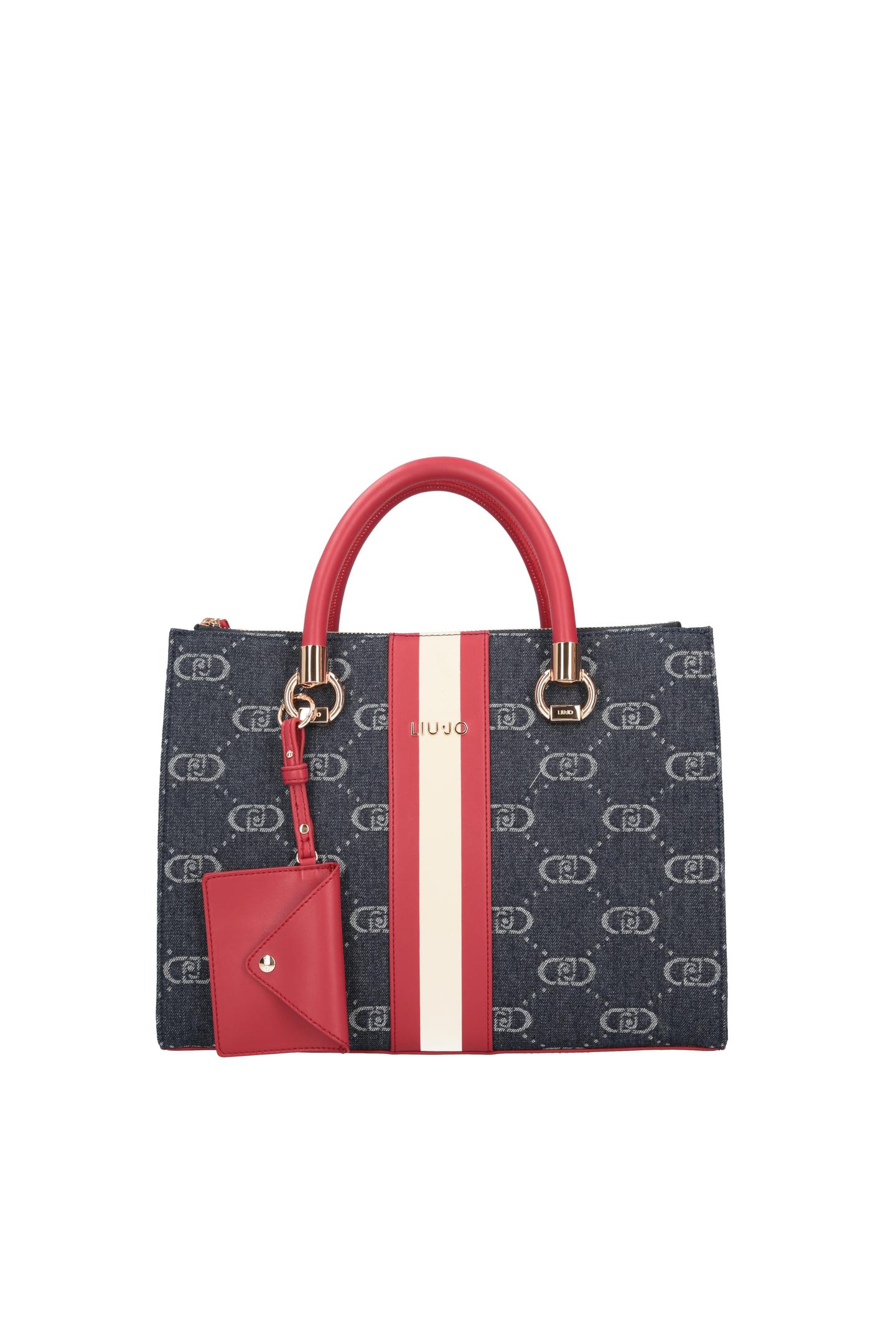 LIU JO BOSTON BAG BLU DENIM 00770 - immagine 2