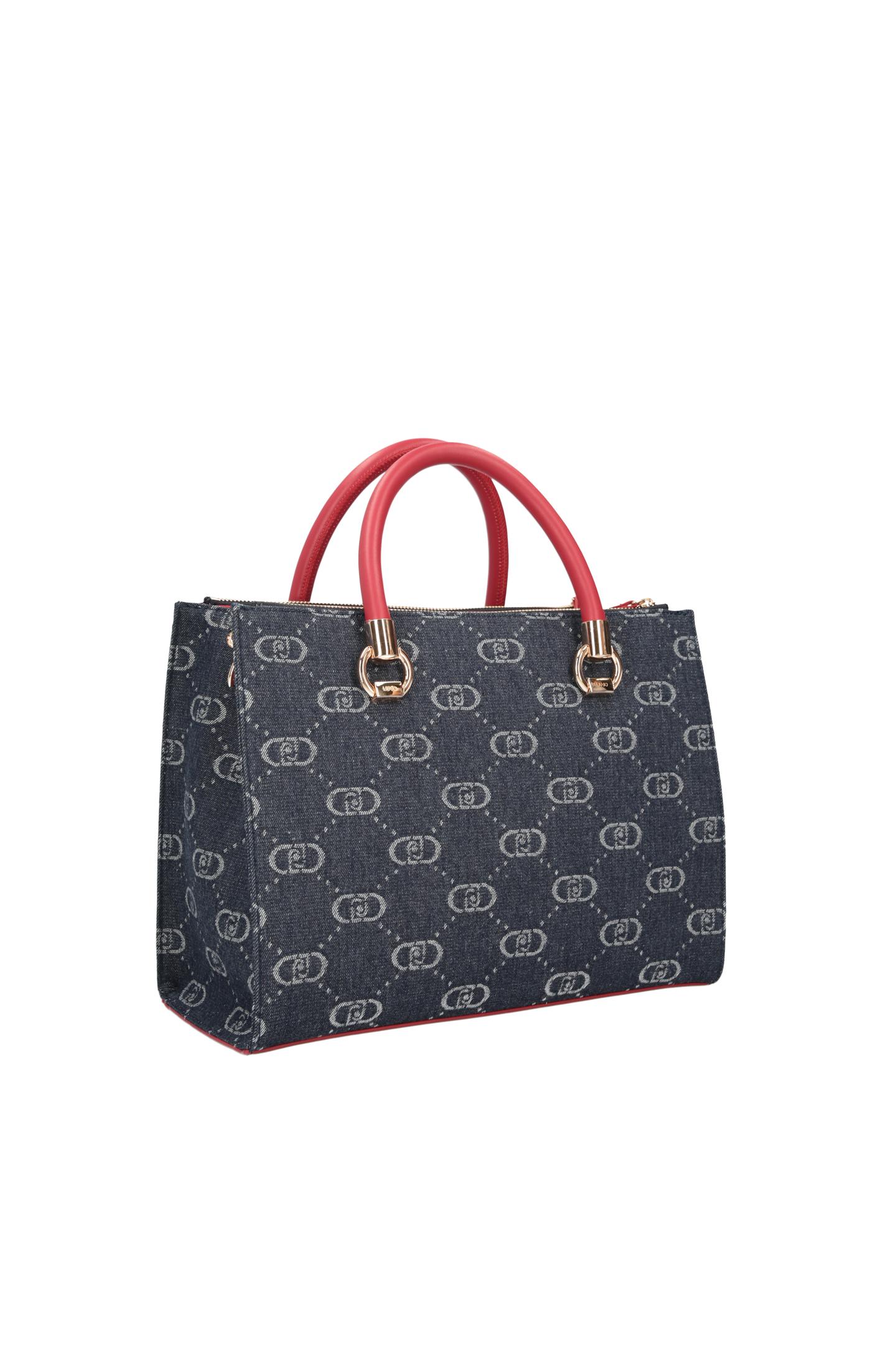 LIU JO BOSTON BAG BLU DENIM 00770 - immagine 3