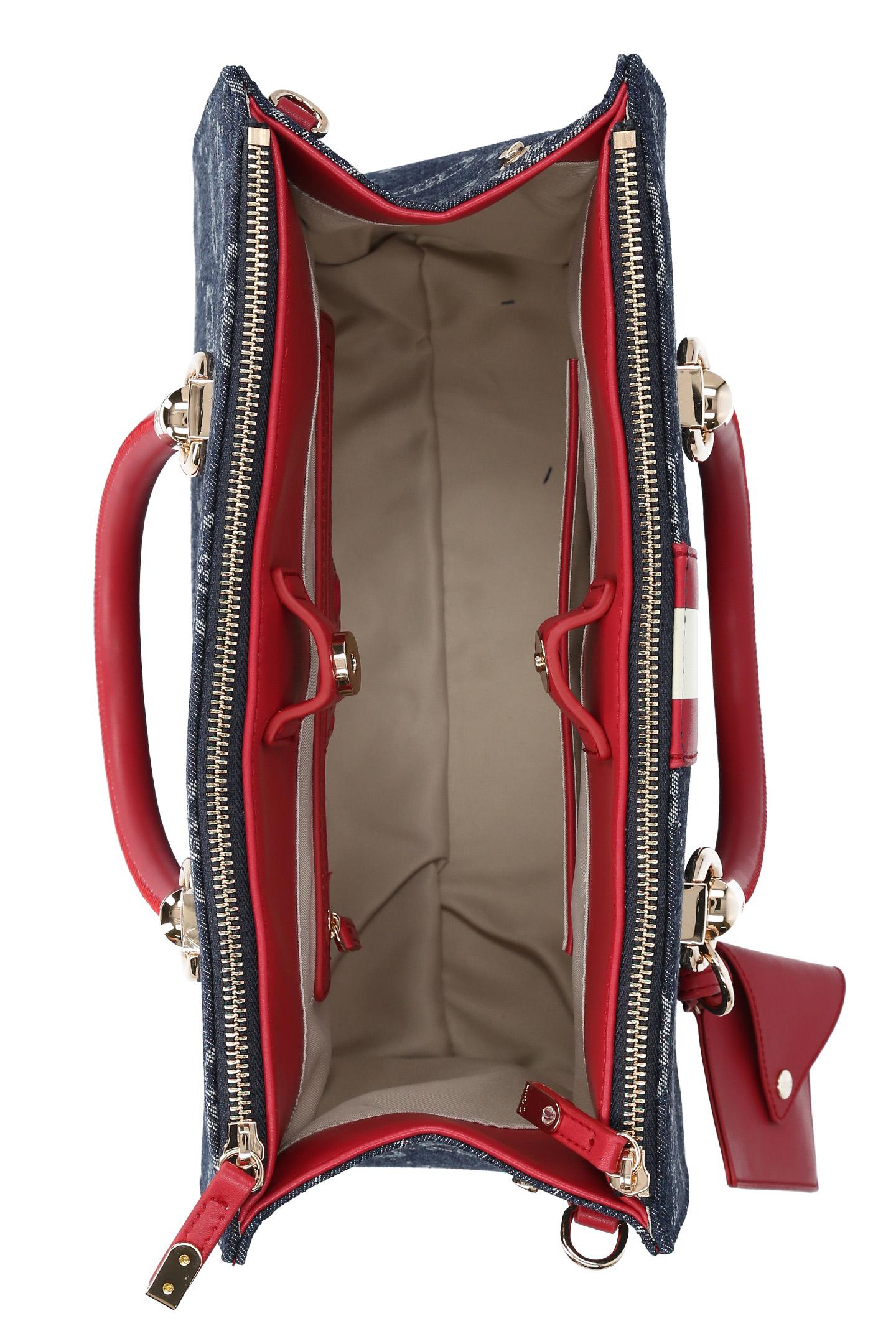 LIU JO BOSTON BAG BLU DENIM 00770 - immagine 4