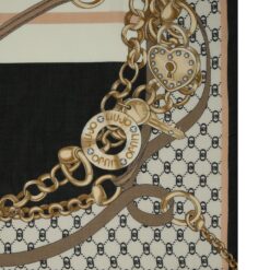LIU JO FOULARD MANHATTAN 120X120 NERO 22222
