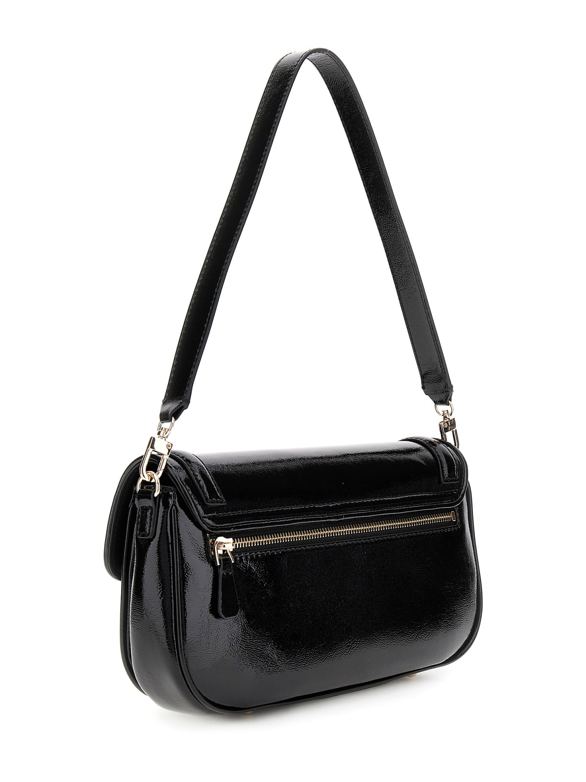 Guess dea flap shoulder bag BLACK - immagine 2