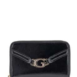Guess dea zip around BLACK