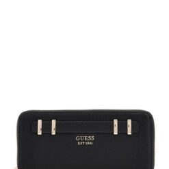 Guess gregoria zip around BLACK