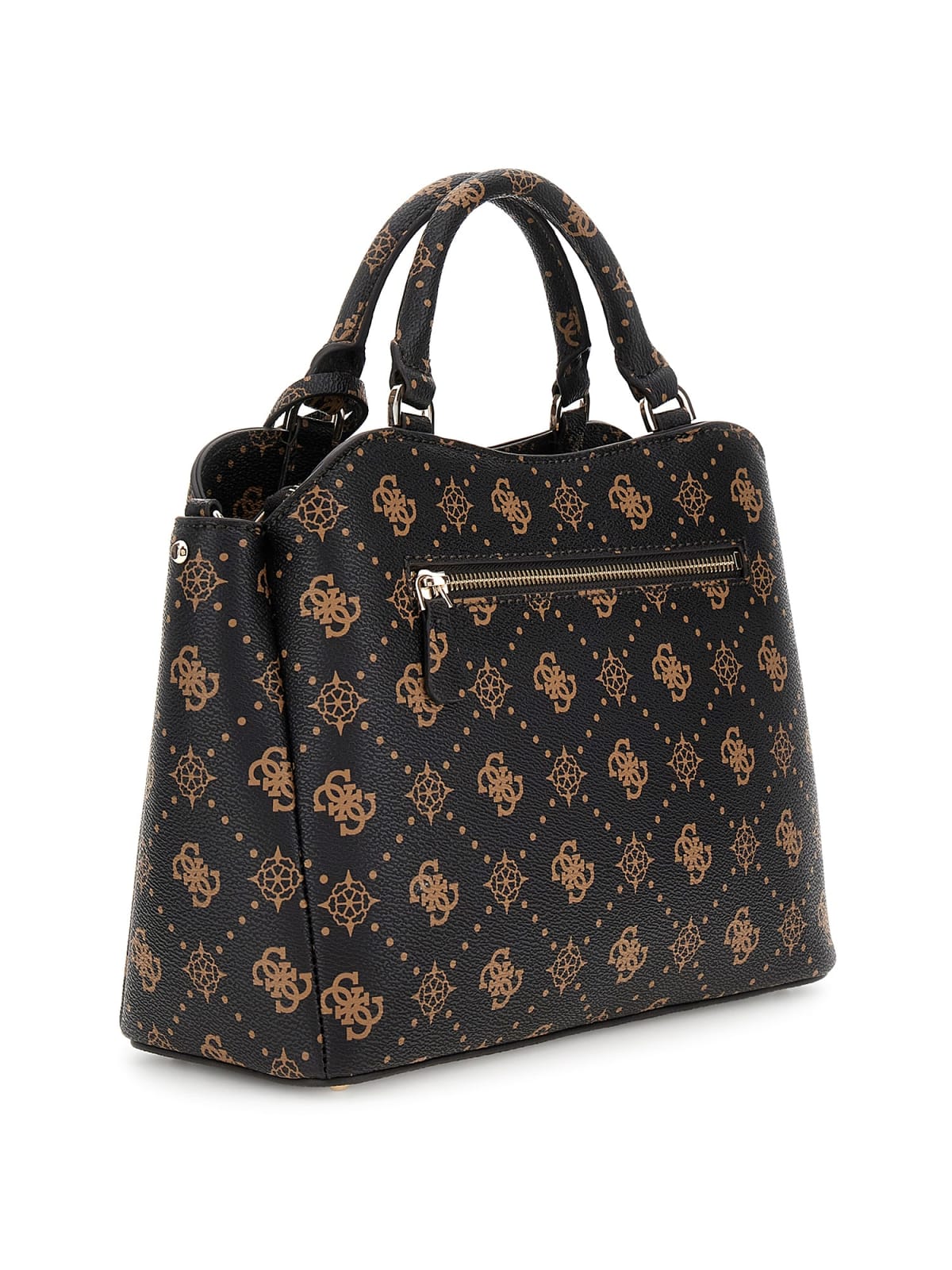 Guess silia satchel ESPRESSO LOGO - immagine 3