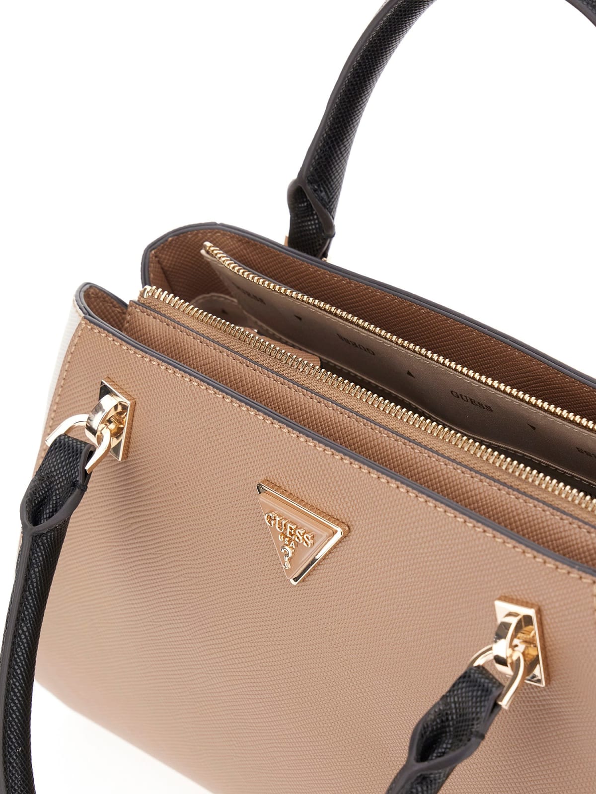 Guess noelle luxury satchel TAN MULTI - immagine 3