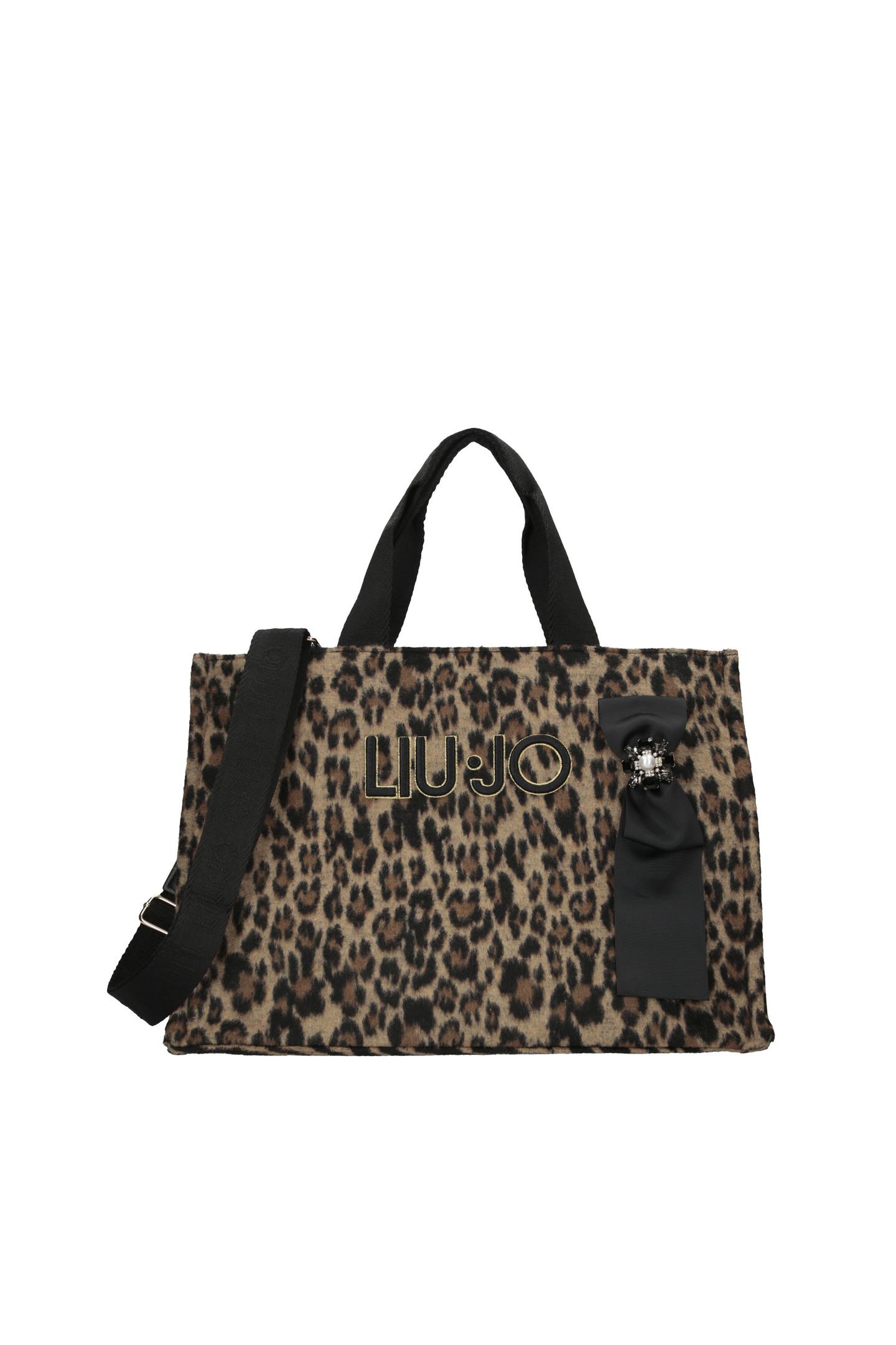 LIU JO TOTE 09B62 BROWN ANIM - immagine 2