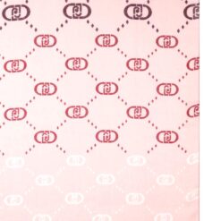 LIU JO Stola Degrade logo 70x180 43204 Fragrant lilac