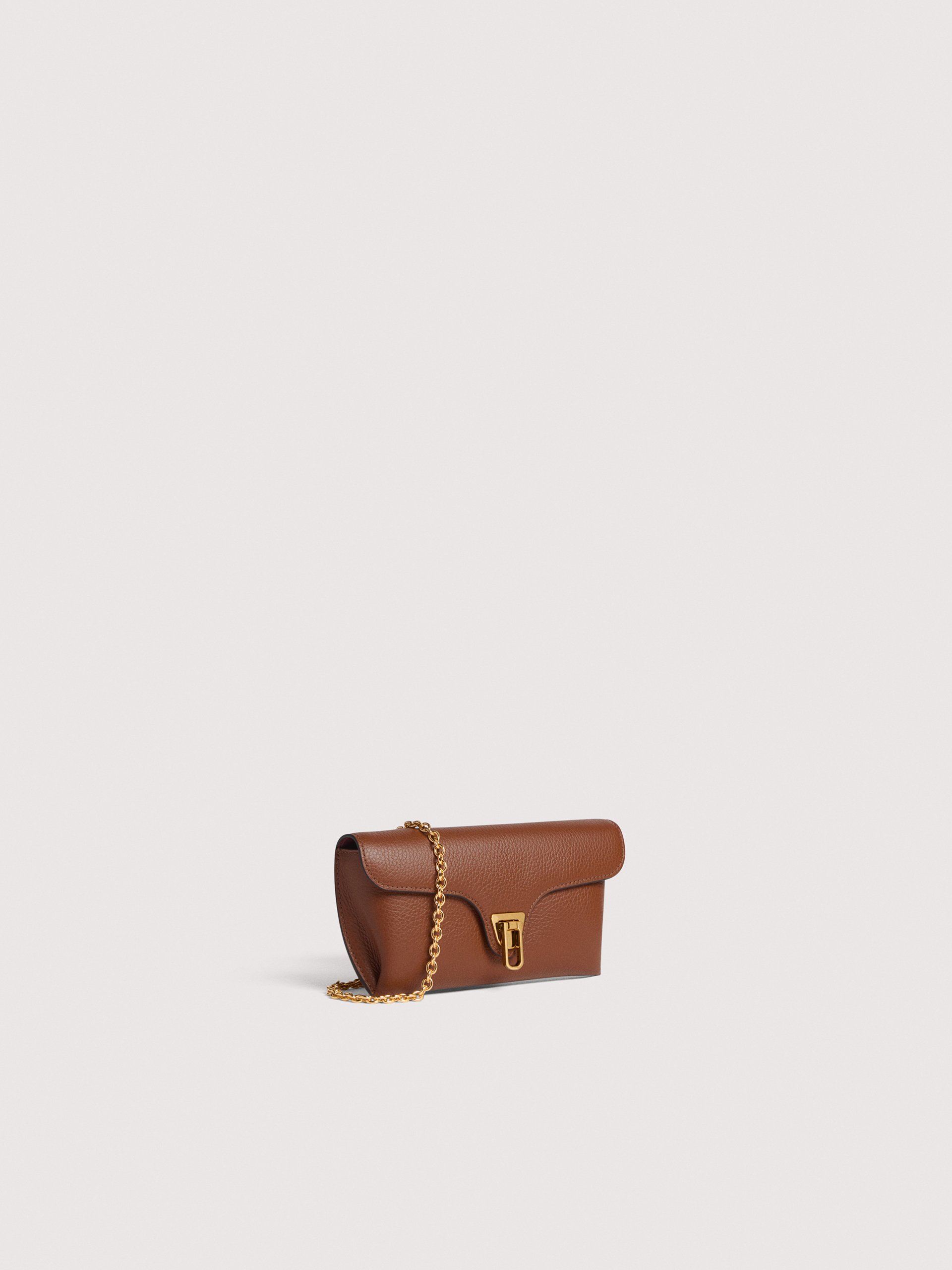 COCCINELLE DOUBLE BEAT W11 COGNAC - immagine 3