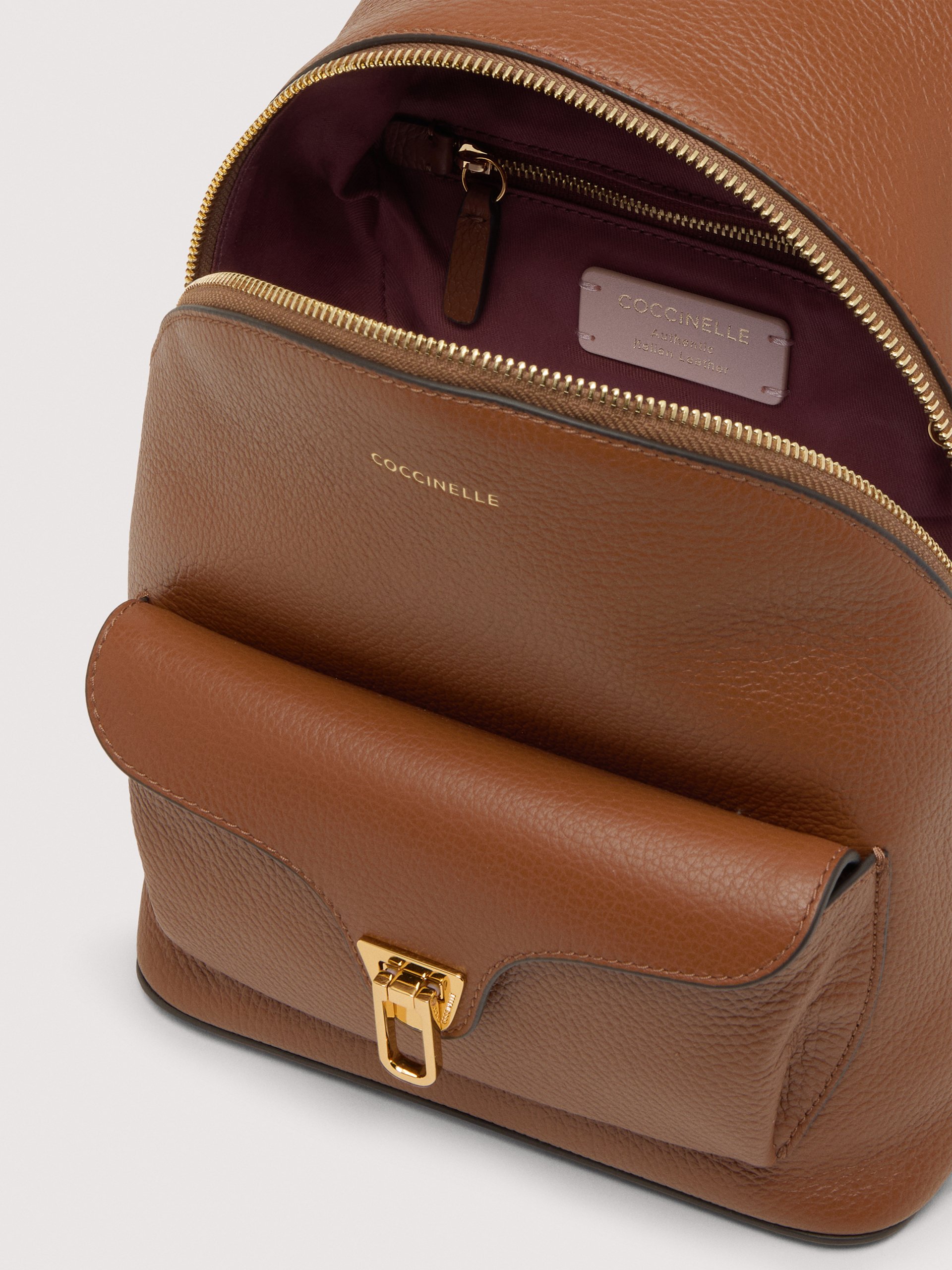 COCCINELLE BEAT GENERATIO W11 COGNAC - immagine 3