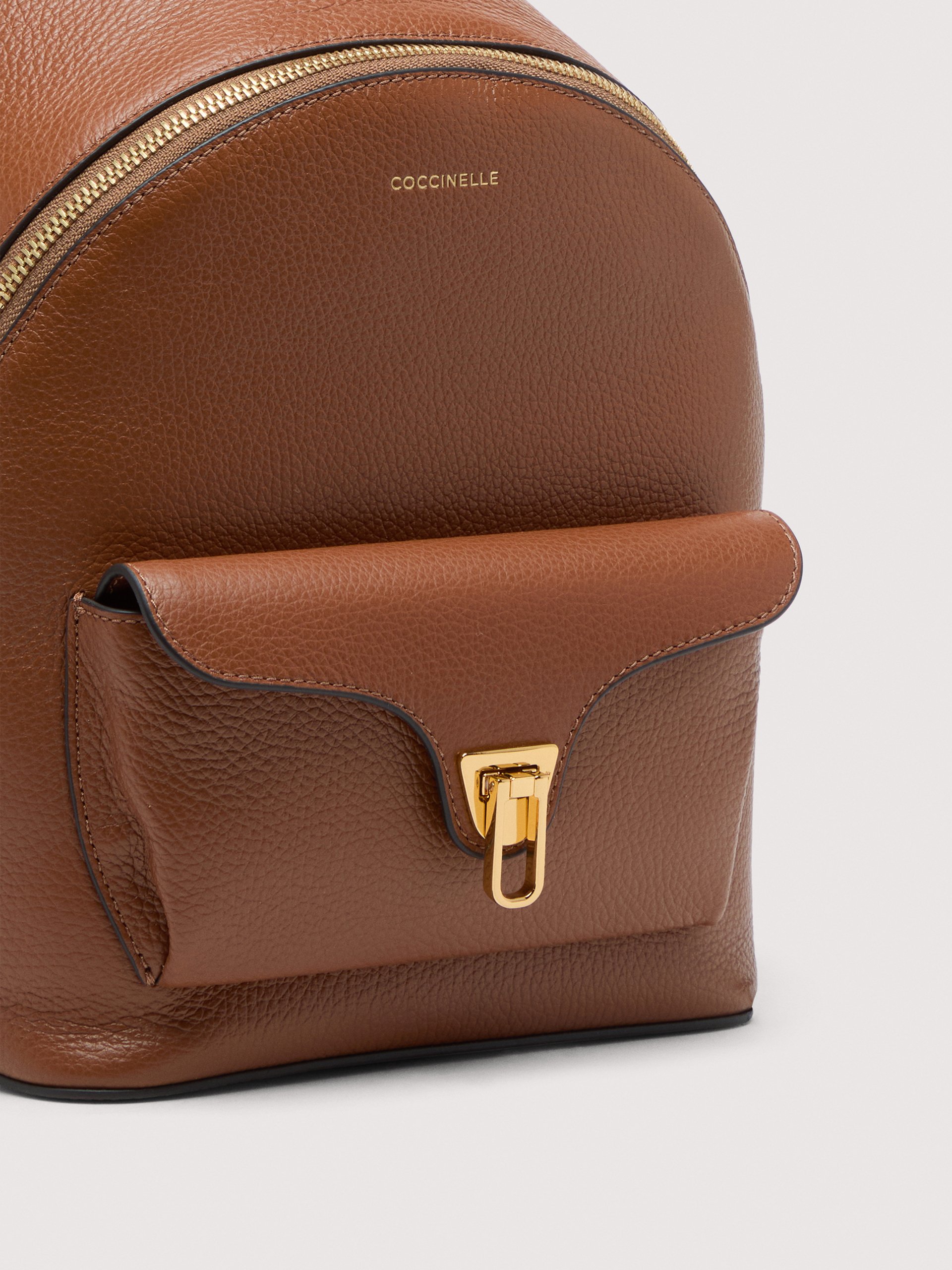 COCCINELLE BEAT GENERATIO W11 COGNAC - immagine 4