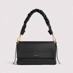 Coccinelle BOHEME GRANA DOUBLE 613 NOIR COGNAC