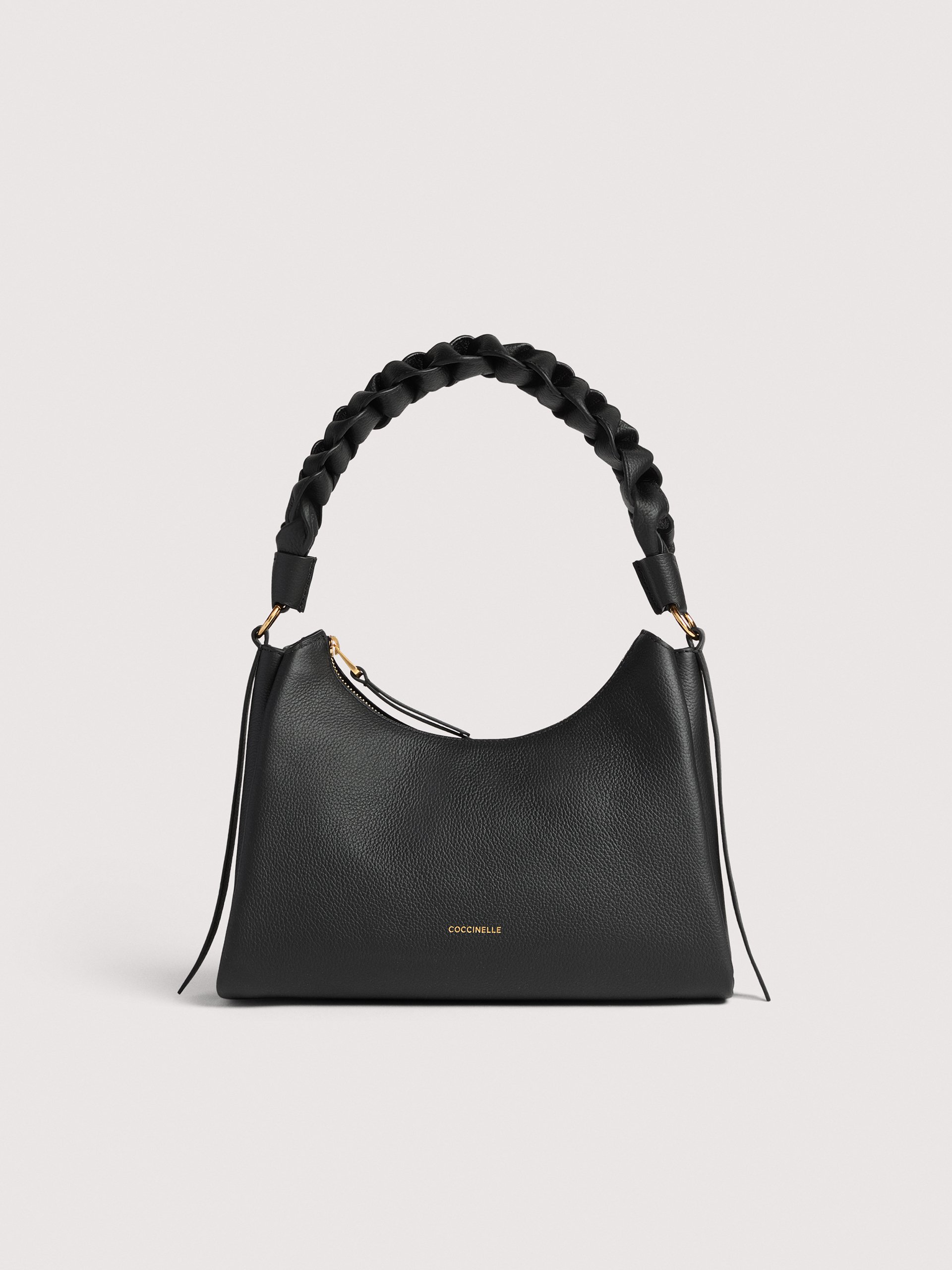 Coccinelle BOHEME GRANA DOUBLE 613 NOIR COGNAC