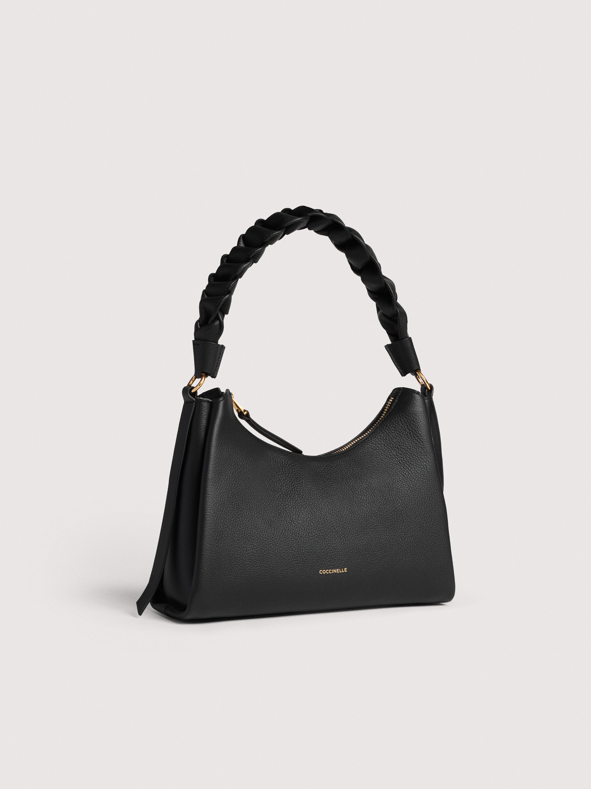 Coccinelle BOHEME GRANA DOUBLE 613 NOIR COGNAC - immagine 2