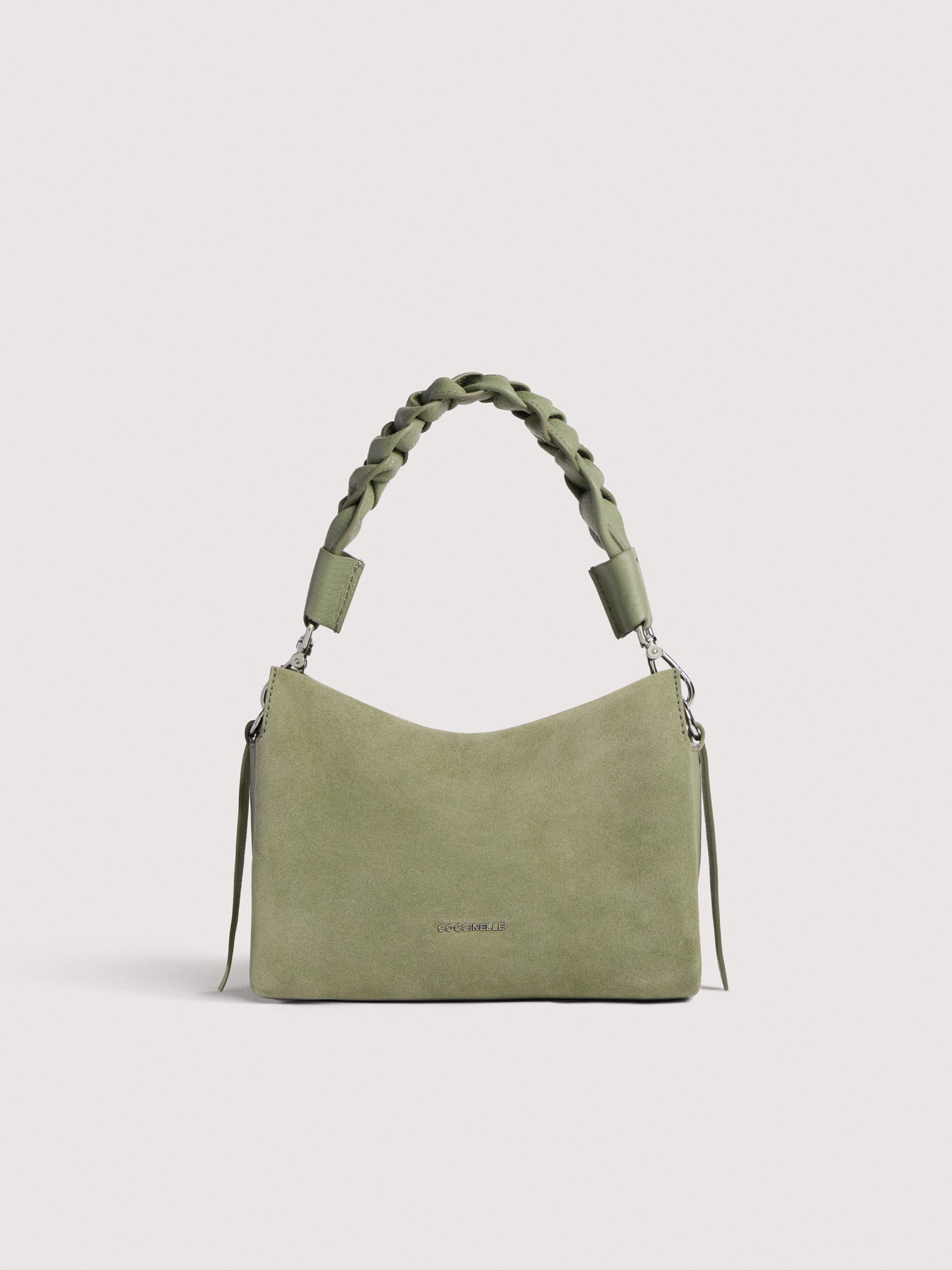 Coccinelle BOHEME SUEDE BIMATERIAL G77 GREENERY