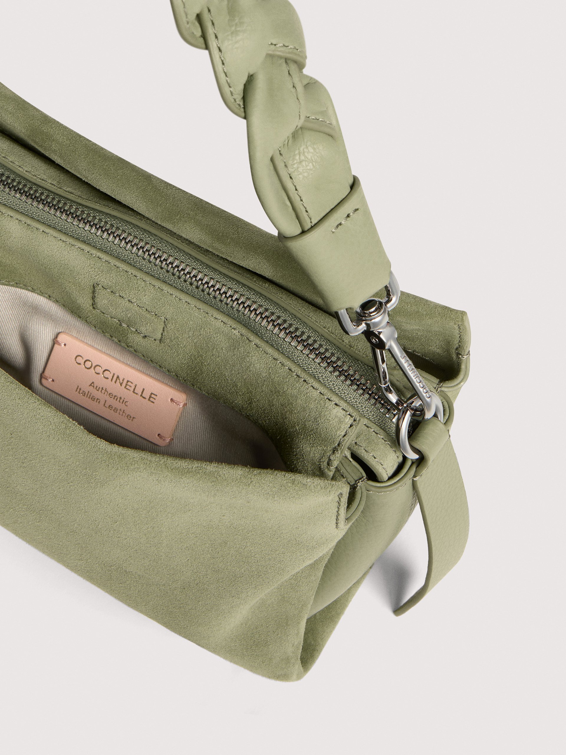 Coccinelle BOHEME SUEDE BIMATERIAL G77 GREENERY - immagine 3
