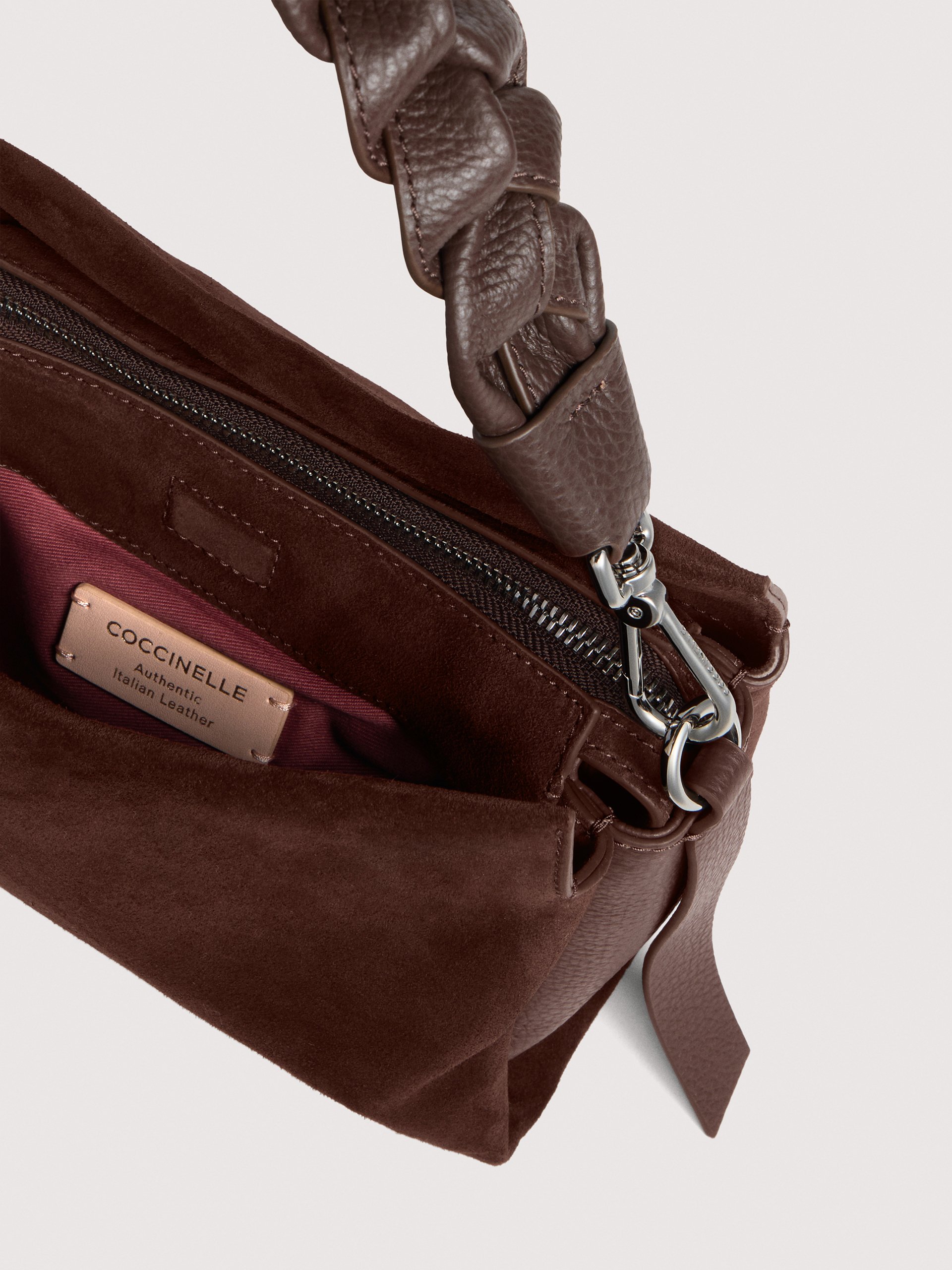 Coccinelle BOHEME SUEDE BIMATERIAL W20 BRUNETTE - immagine 3