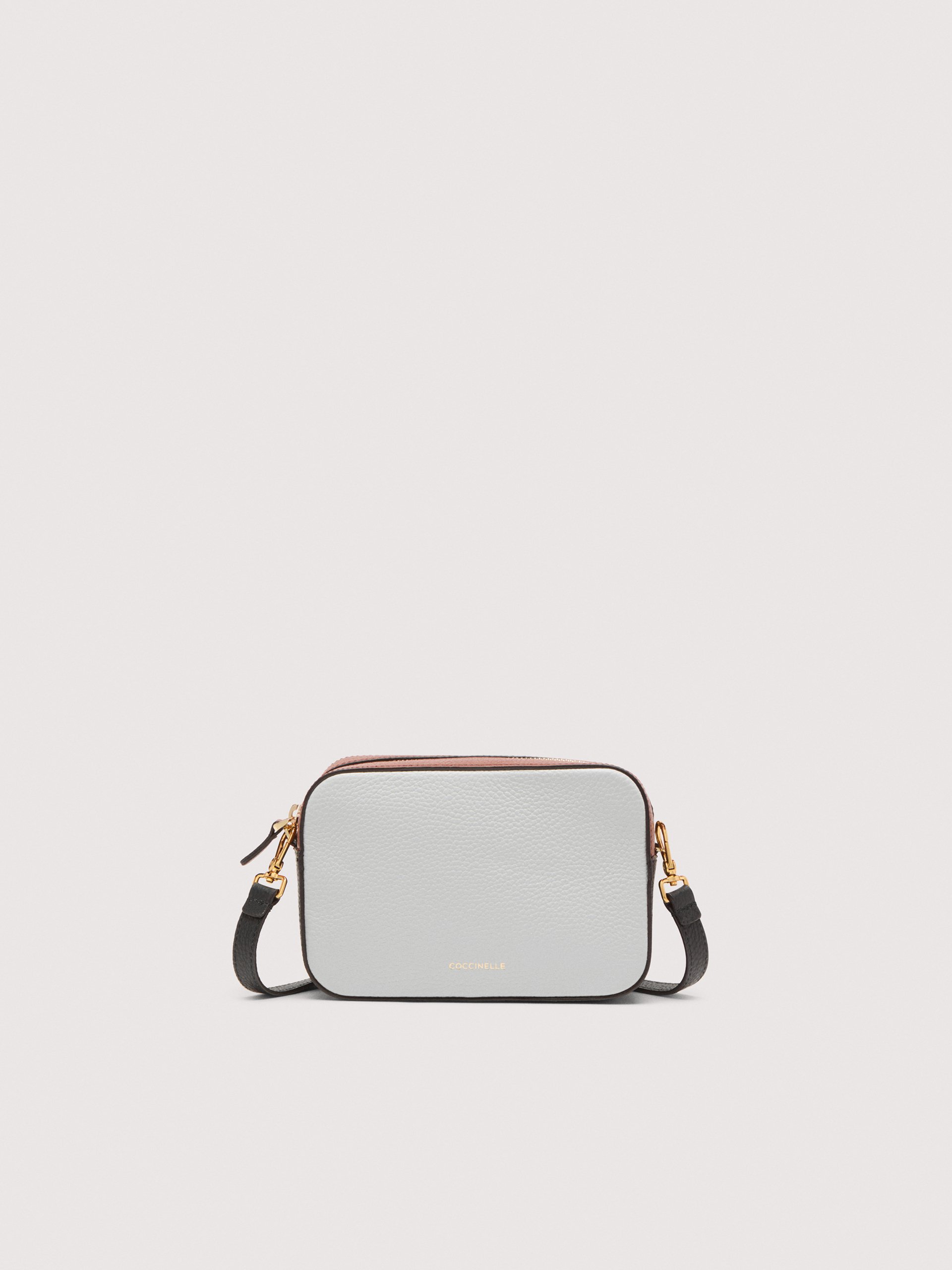 COCCINELLE TEBE TRICOLOR 460 SNOW/COGN/NOIR