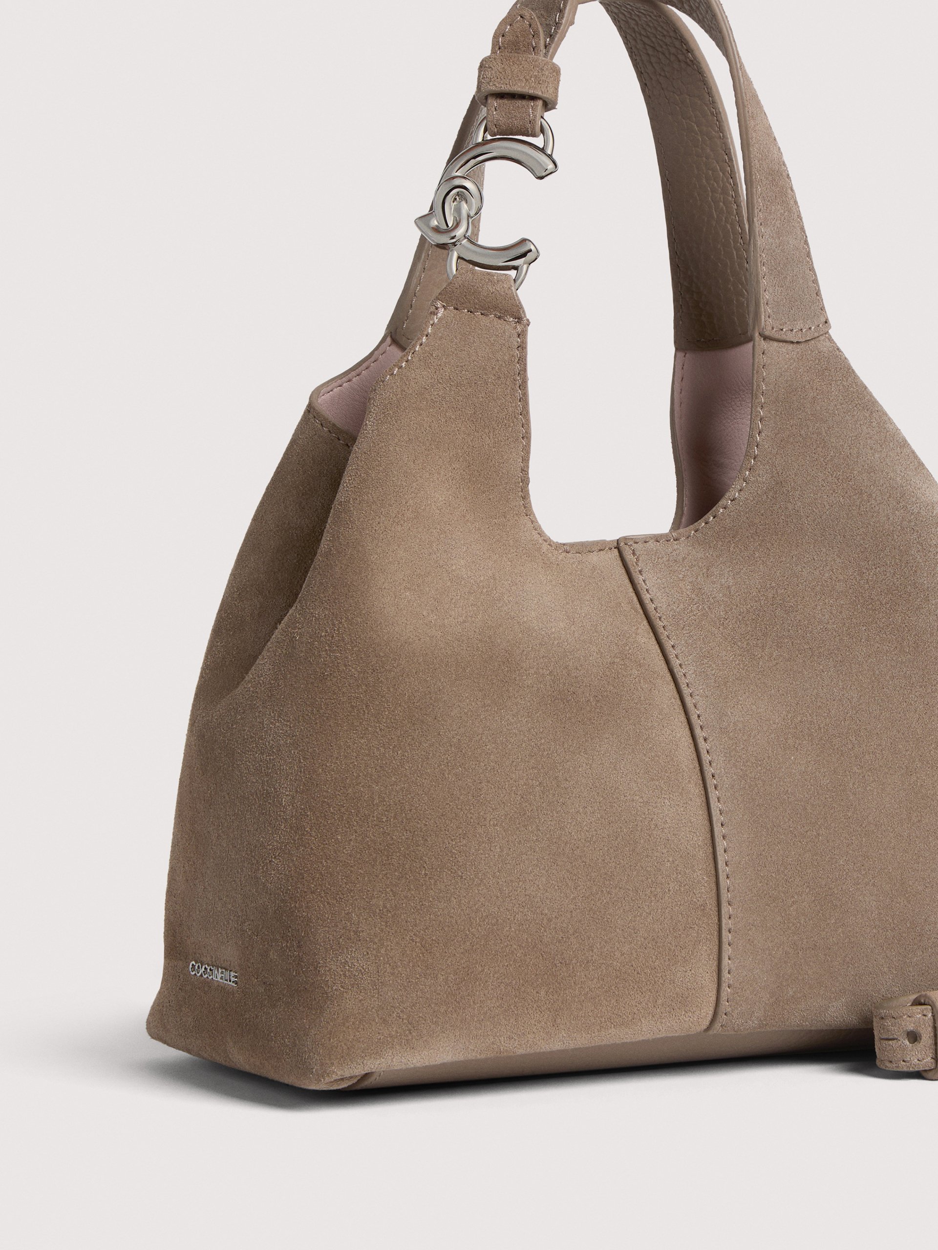 COCCINELLE C-EASY SUEDE N59 WARMTAUPE - immagine 4