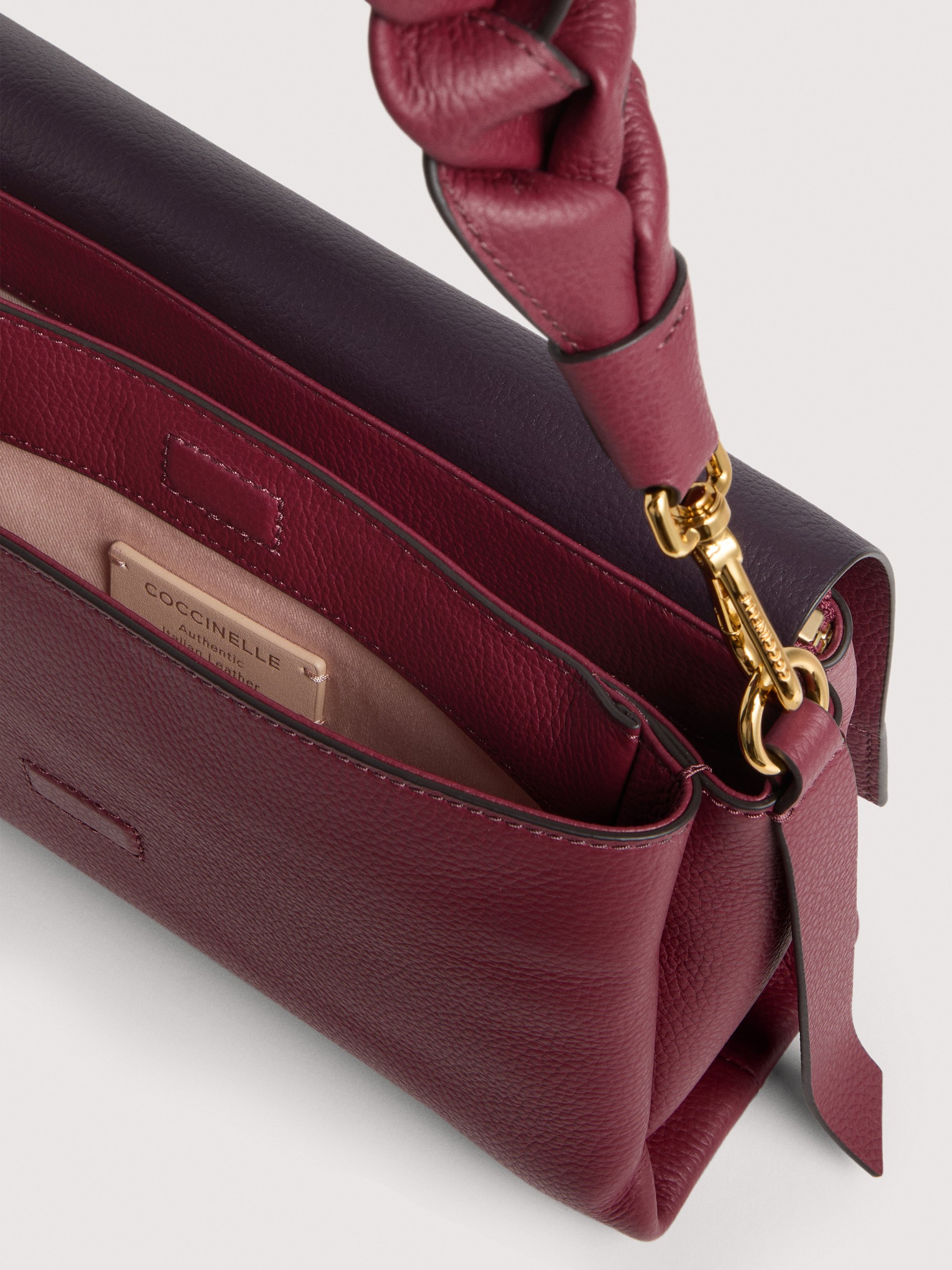 Coccinelle BOHEME GRANA DOUBLE 612 RIBES PRUNE - immagine 3